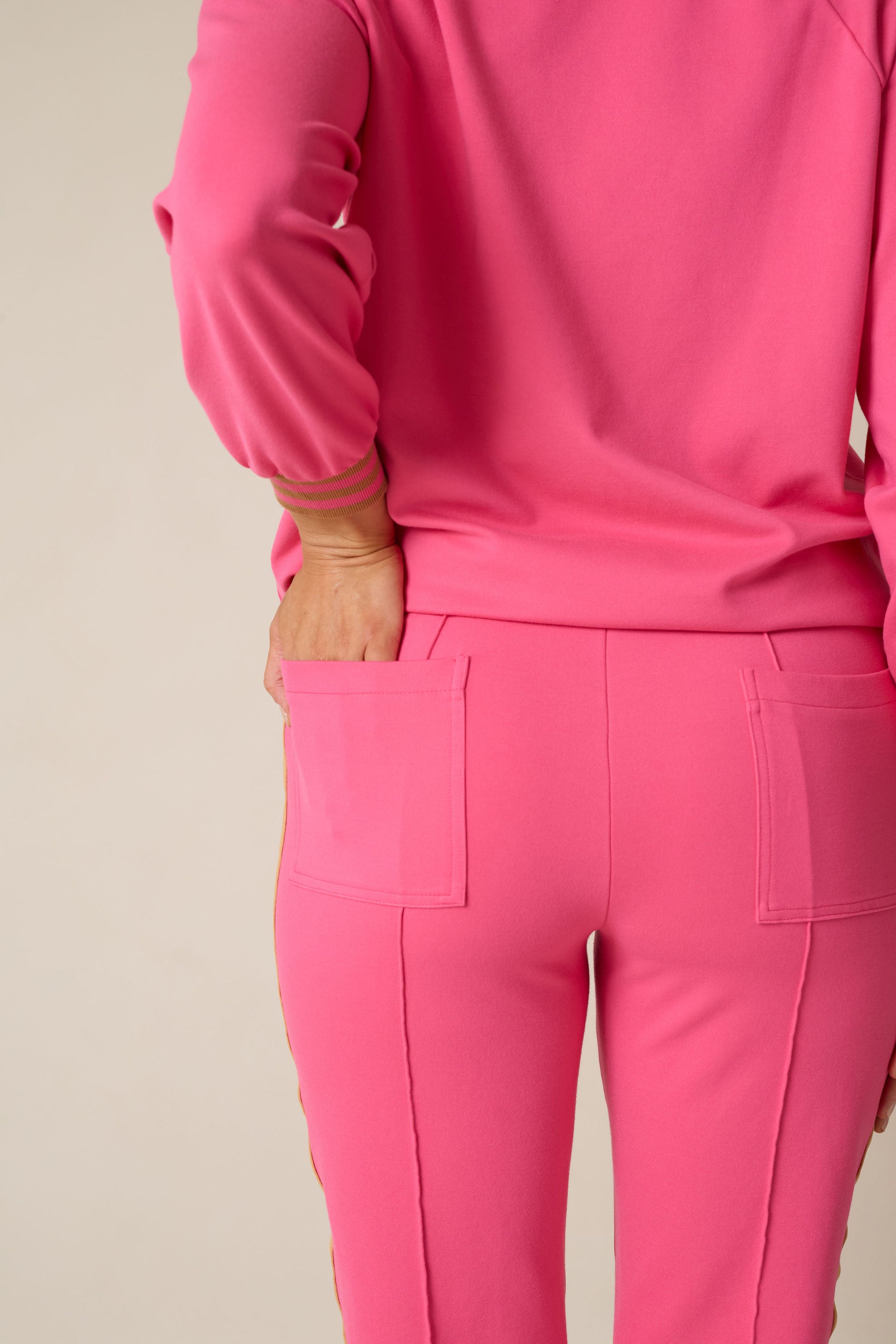 Beau Smart Track Trousers (Pink)
