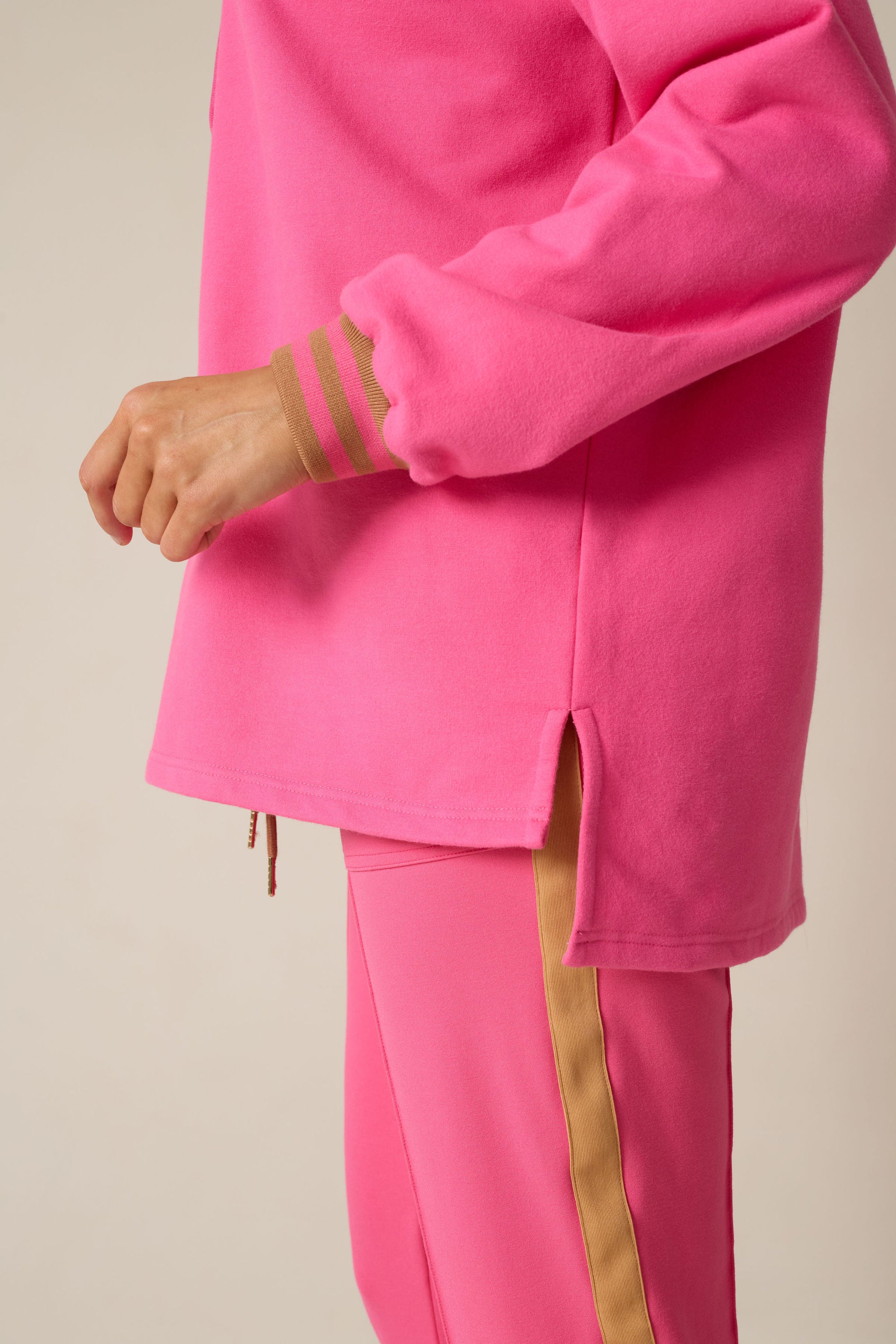 Beau Smart Track Trousers (Pink)