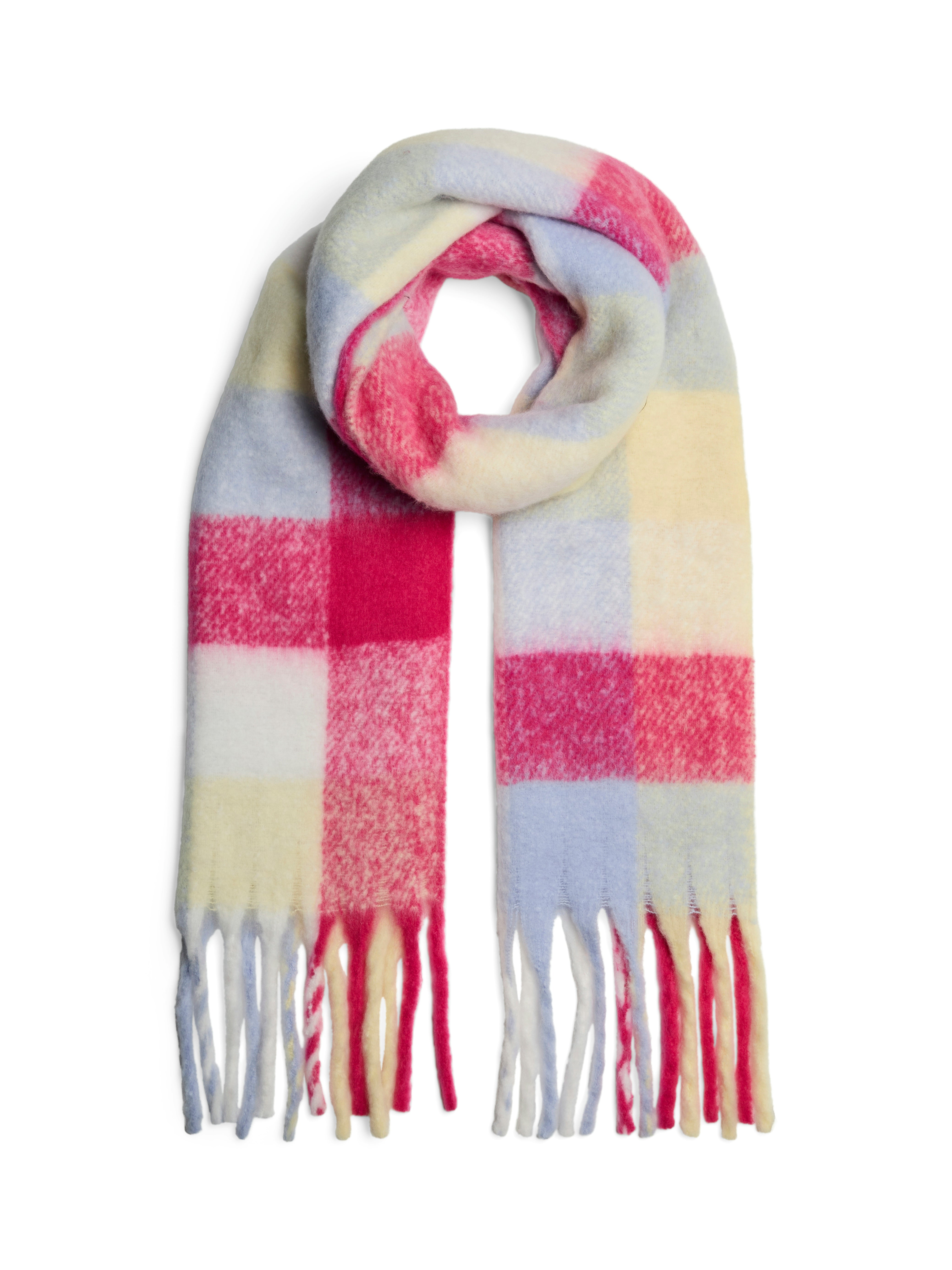 Bea Scarf (Beetroot/Purple Square)