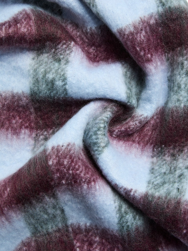 Ava Scarf (Cashmere Blue/Wine)
