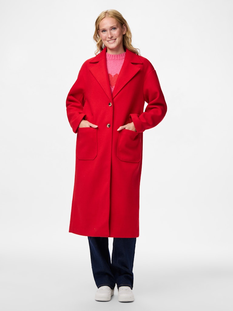 Jenni Long Coat (Goji Berry)