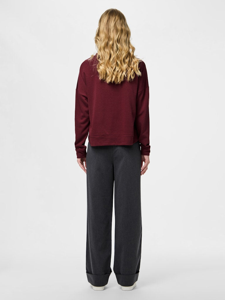 Jean Turn Up Pants (Asphalt/Melange)