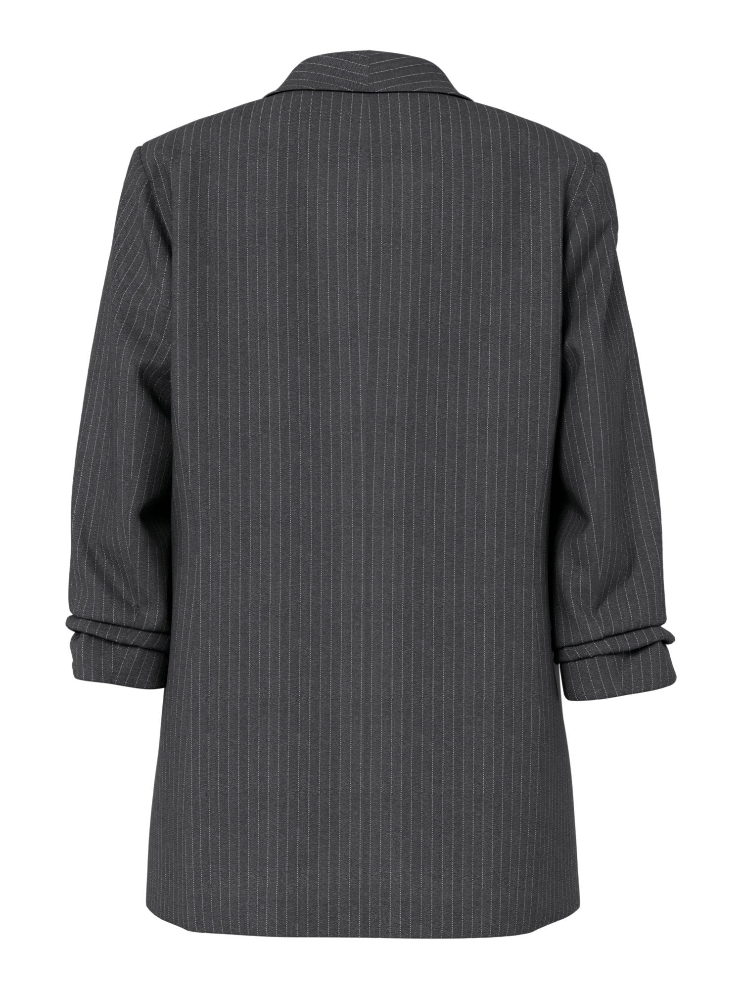 Della Pinstripe Blazer (Magnet/Cloud Dancer)