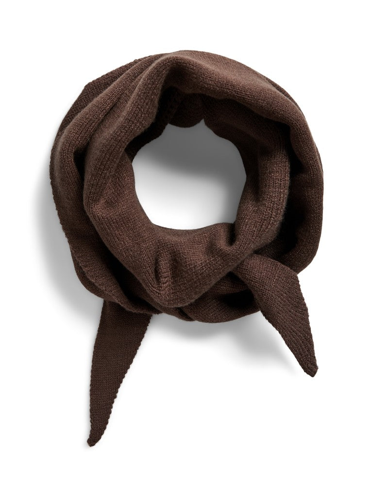 Emma Triangle Scarf (Hot Fudge)