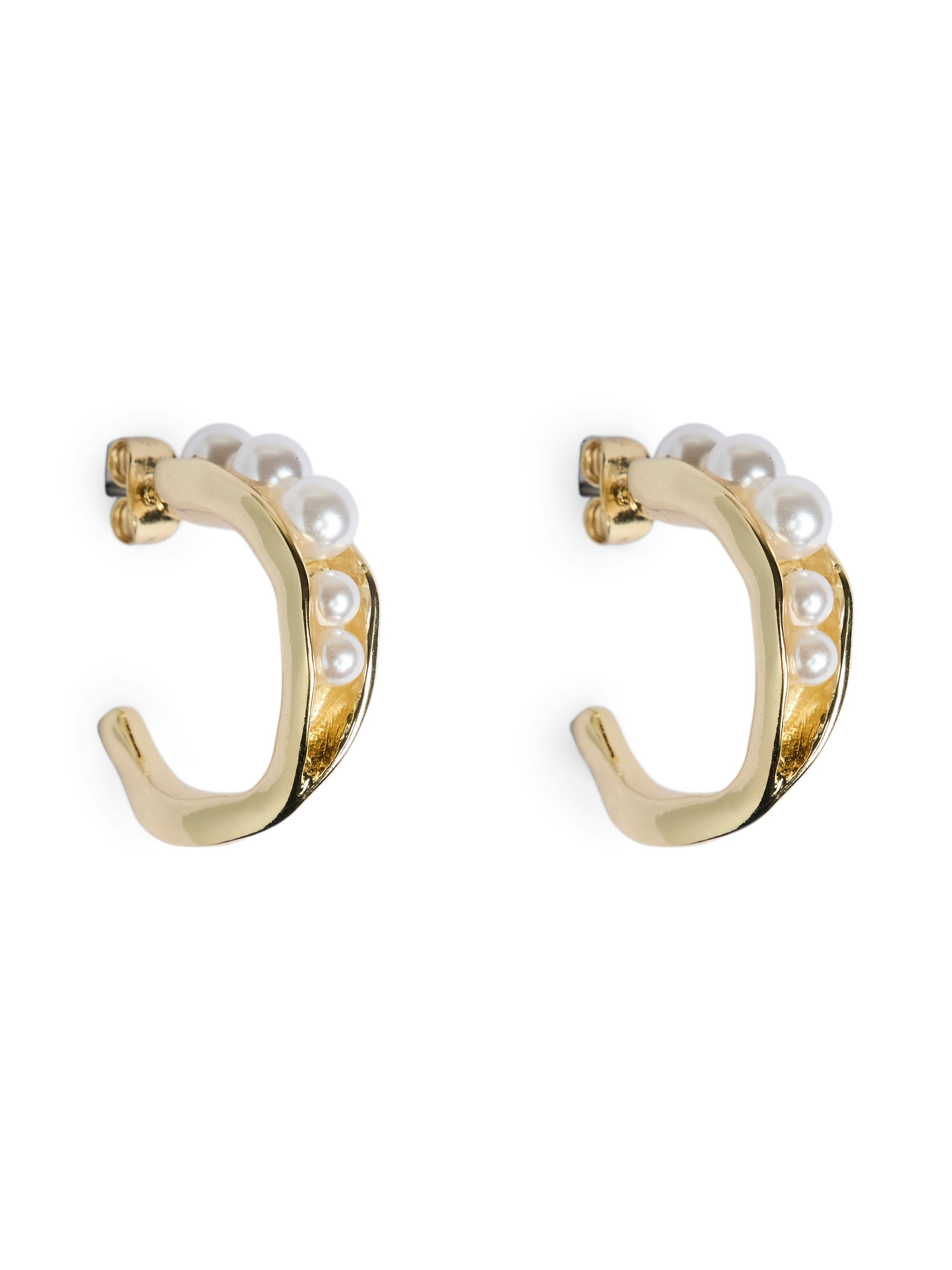 Jasmine Earrings (Gold/Pearl)