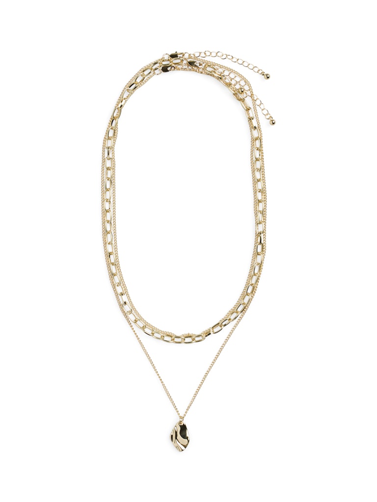 Indie Layered Necklace Set (Gold)