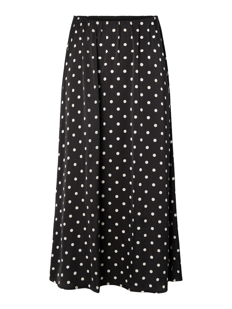 Triona Midi Skirt (Black/White)