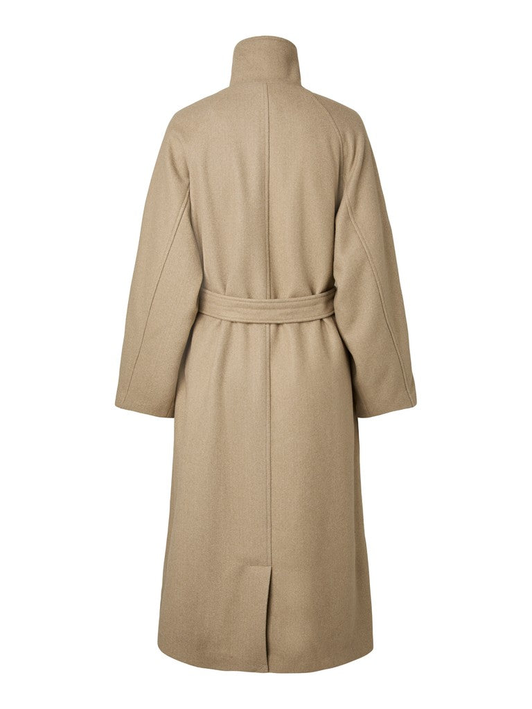 Anneline Coat (Greige/Melange)