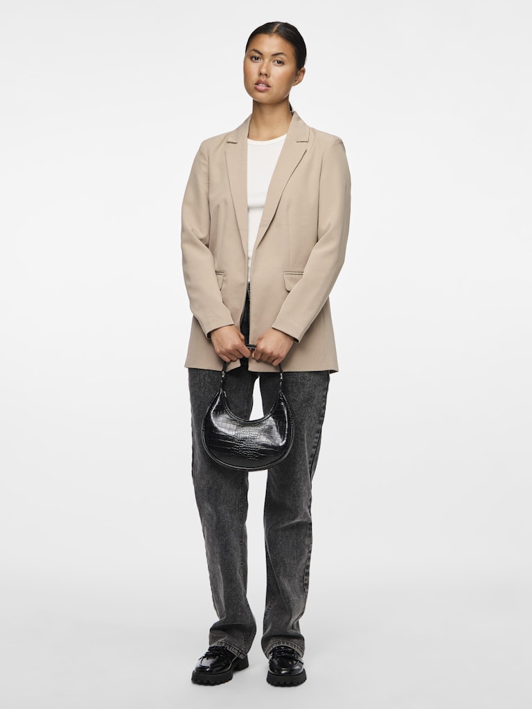 Belinda Blazer (Silver/Mink)