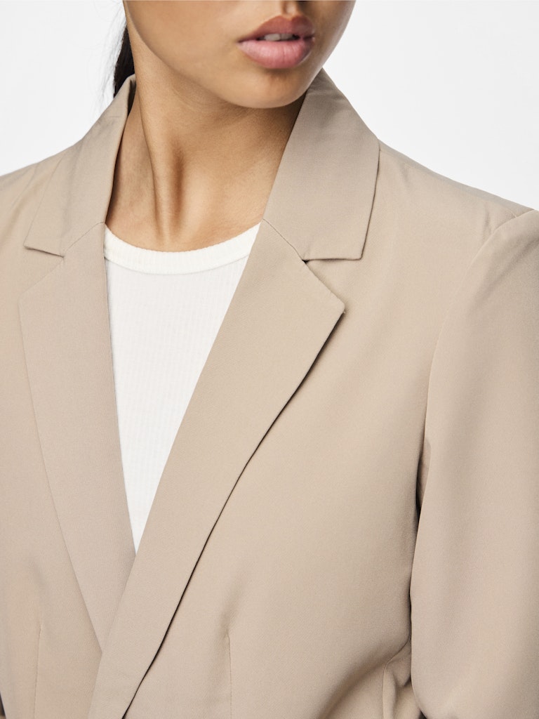 Belinda Blazer (Silver/Mink)