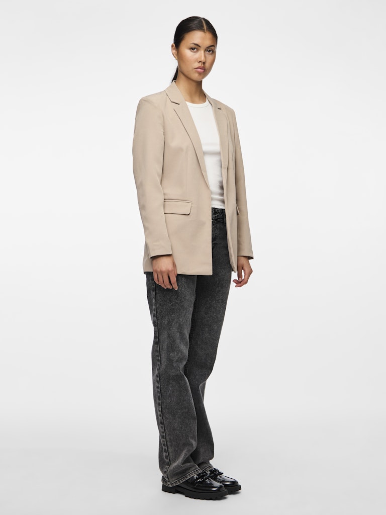 Belinda Blazer (Silver/Mink)