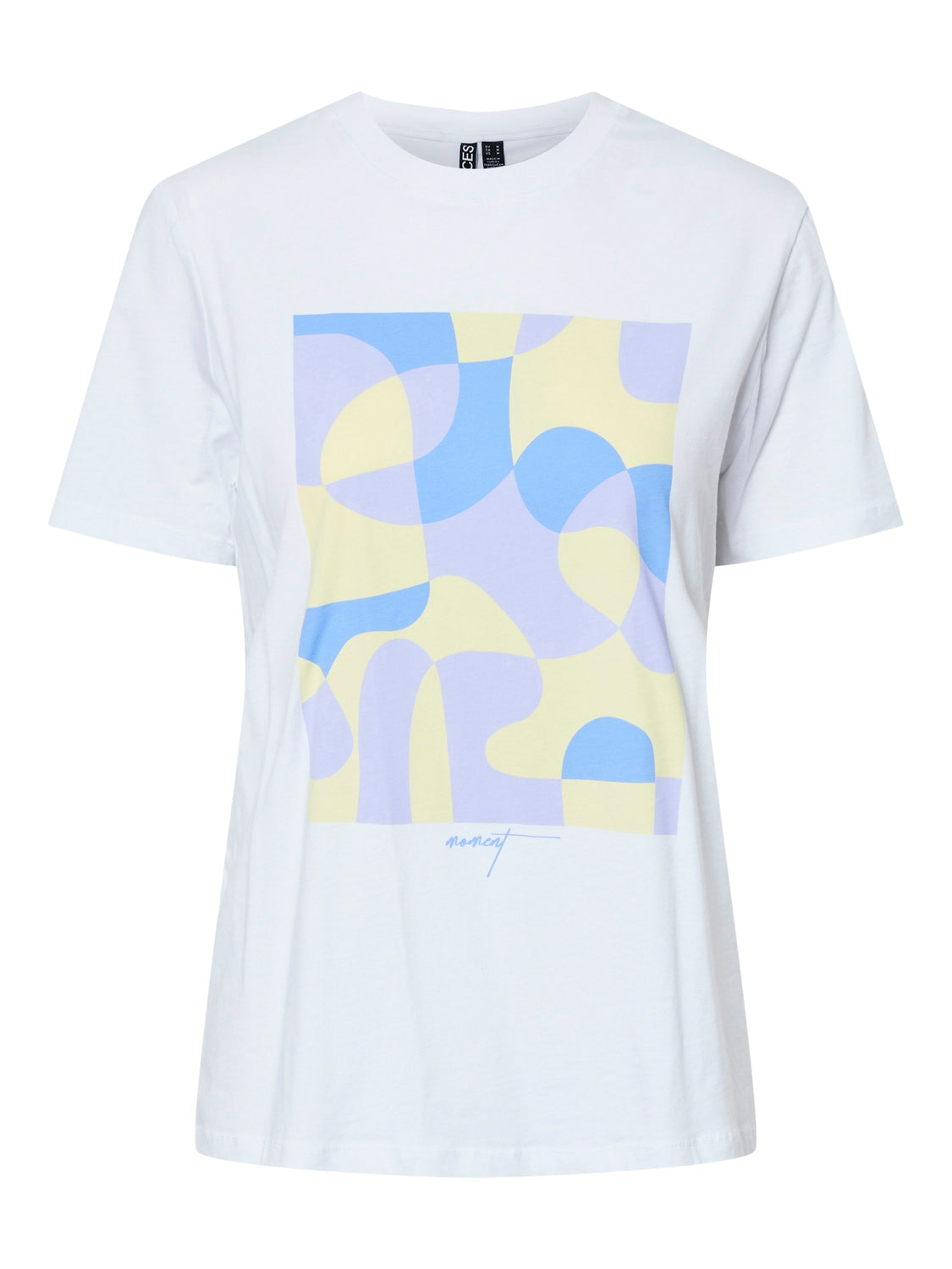 Kaitlyn T-Shirt (Bright White/Lavender)