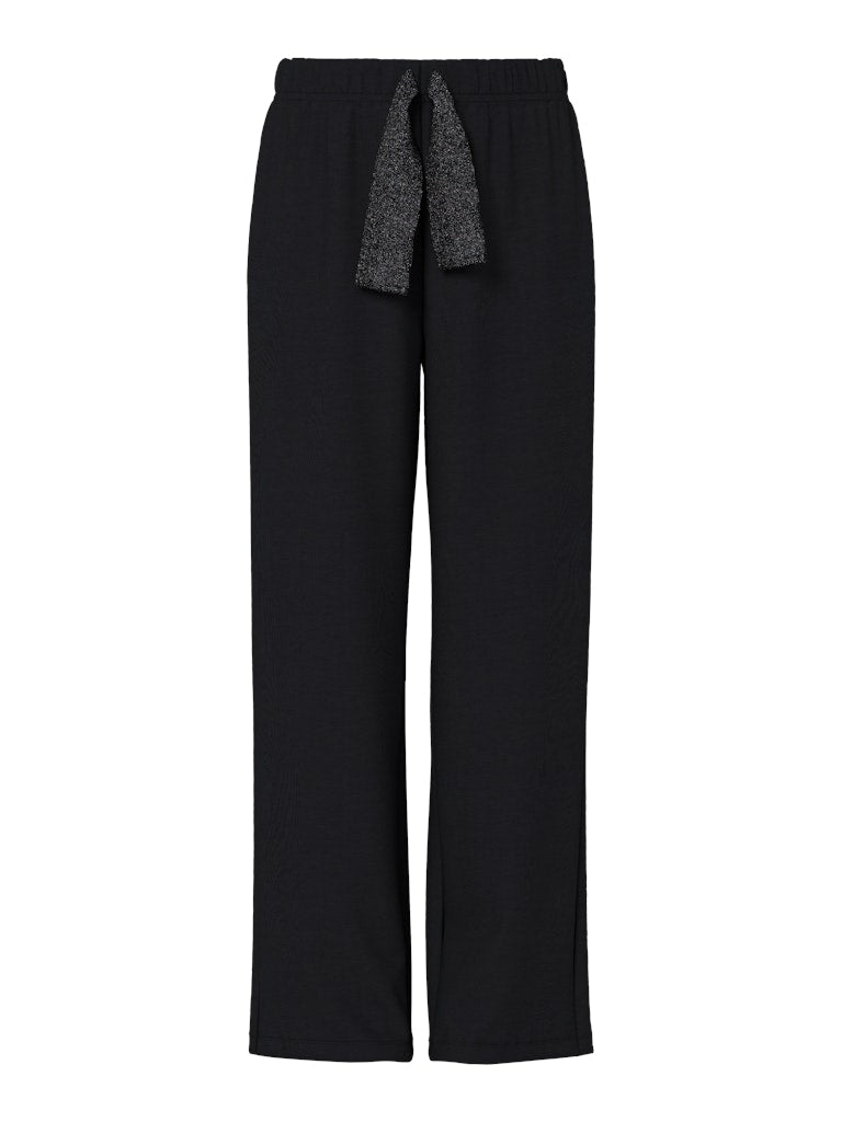 Millie Wide Leg Sweat Pants (Black)