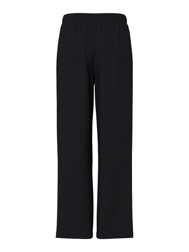 Millie Wide Leg Sweat Pants (Black)
