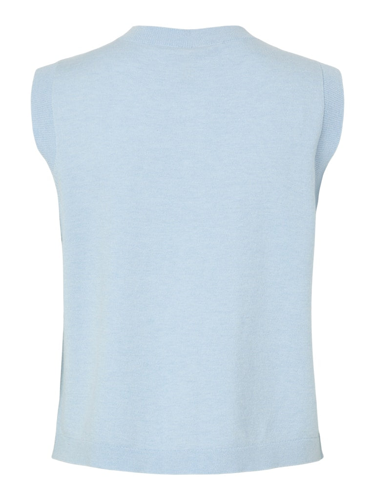 Enda Knitted Top (Cashmere Blue)