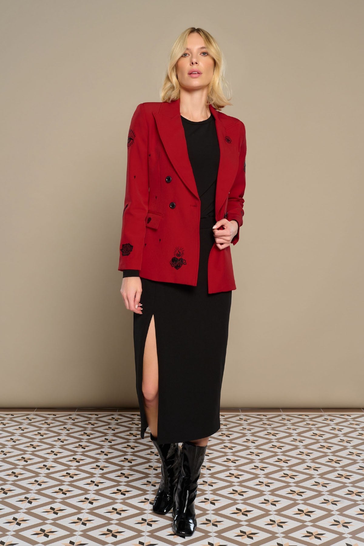 Rosso Blazer (Red)