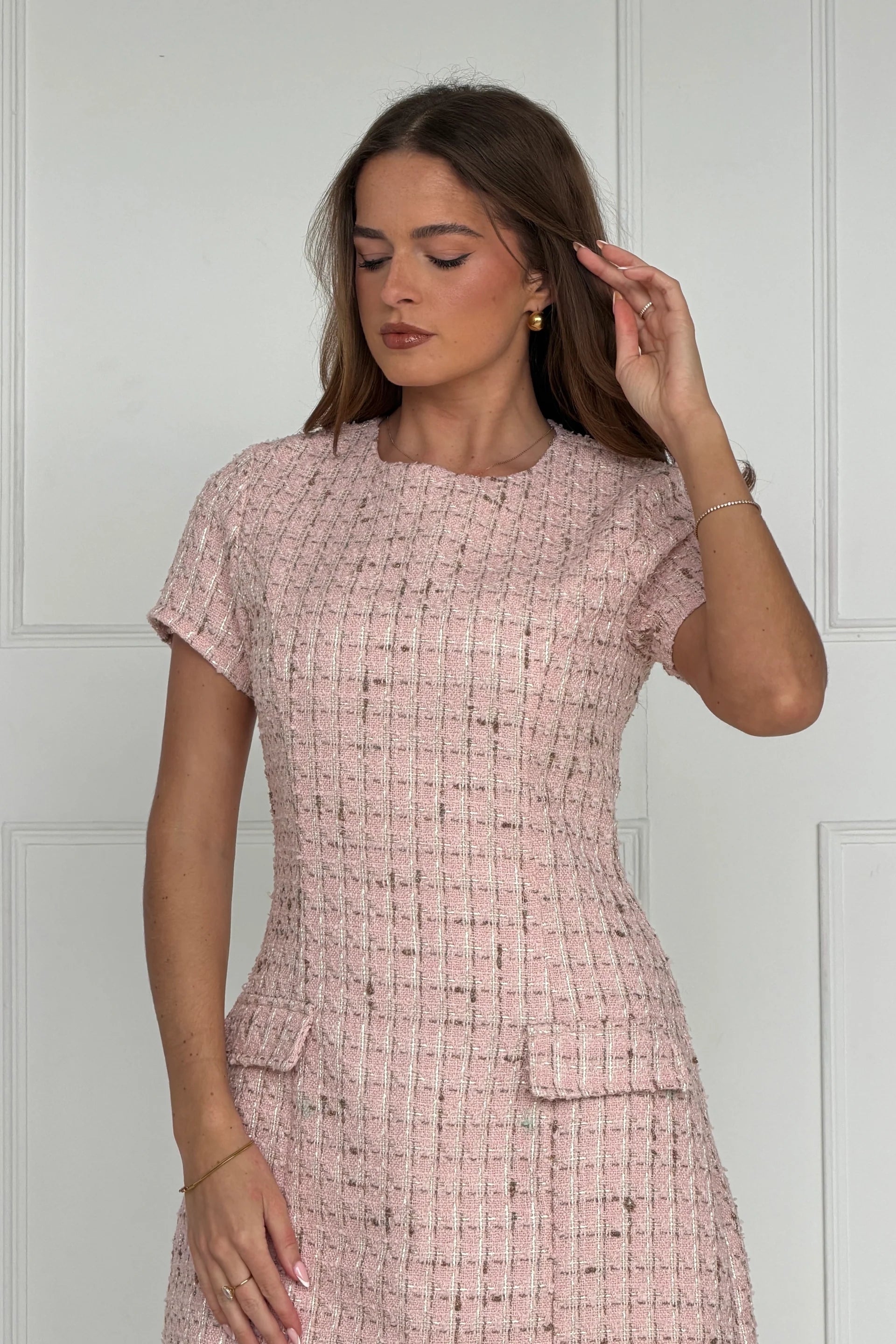 Babett Mini Dress (Pink)
