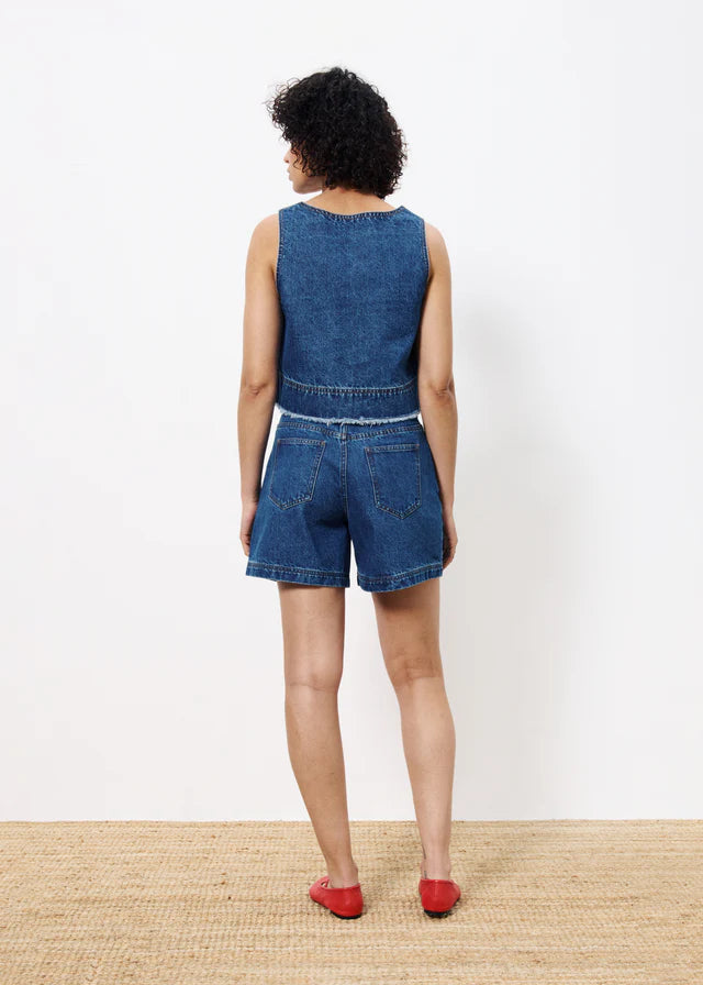 Nema Denim Shorts (Blue)