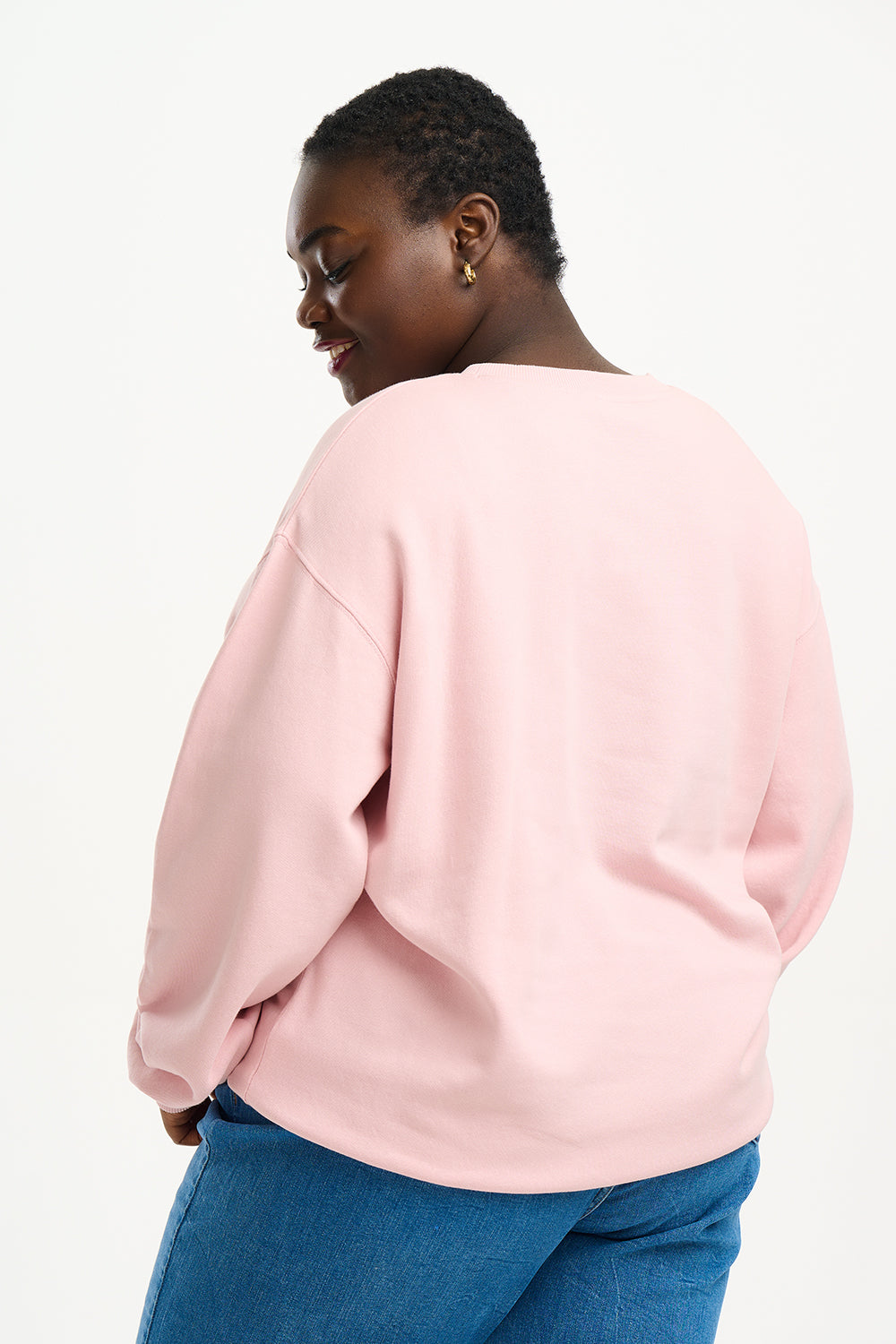 NOAH SWEATER (PEACH/TROPICAL SAFARI)
