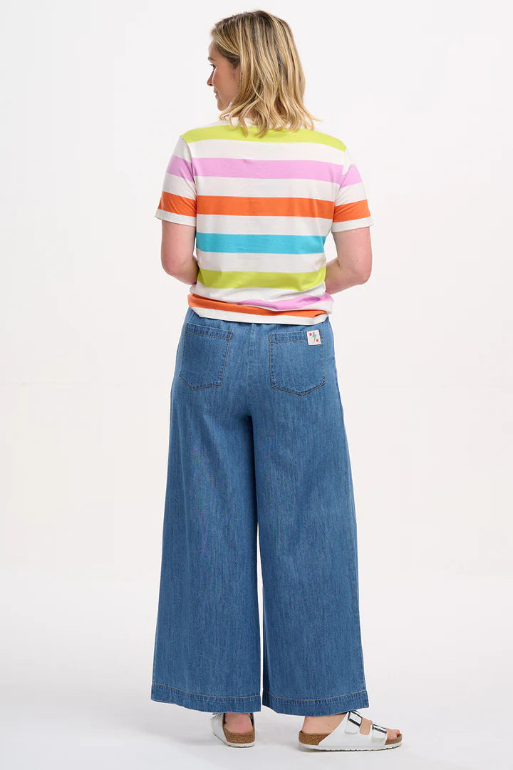 Maggie T-Shirt (Multi/ Bold Stripes)