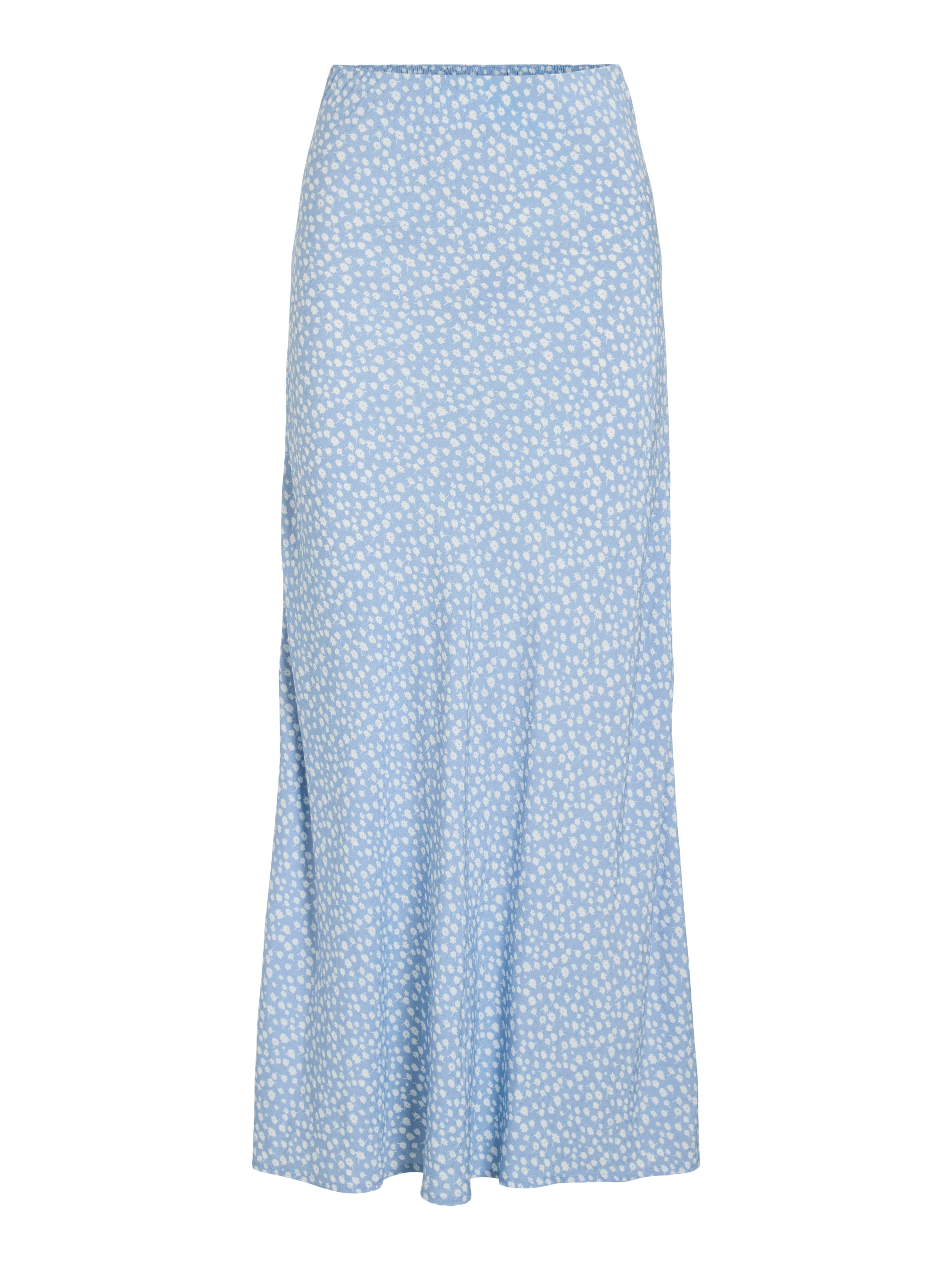 Sky Maxi Skirt (Kentucky Blue/White Flower)