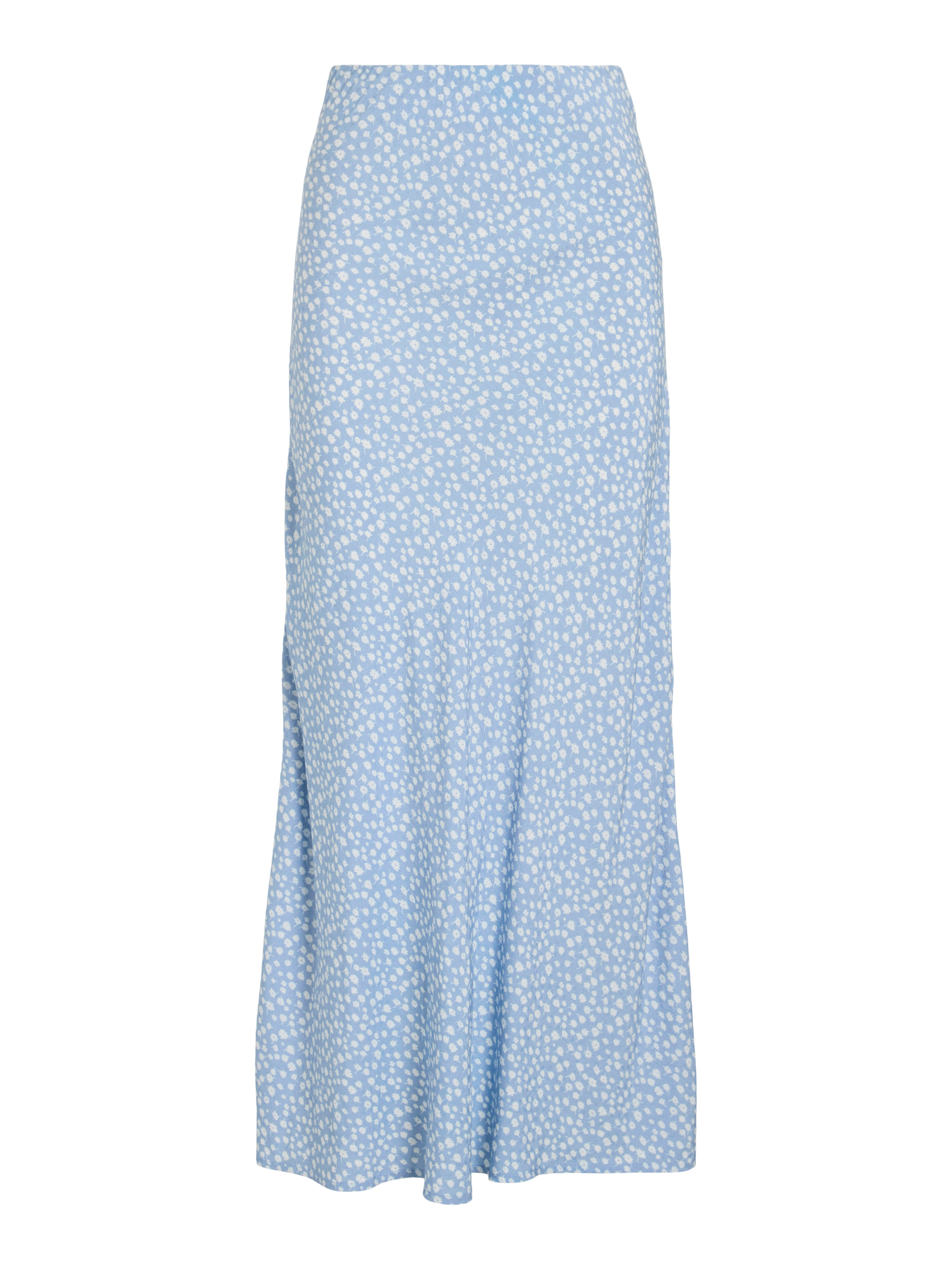 Sky Maxi Skirt (Kentucky Blue/White Flower)