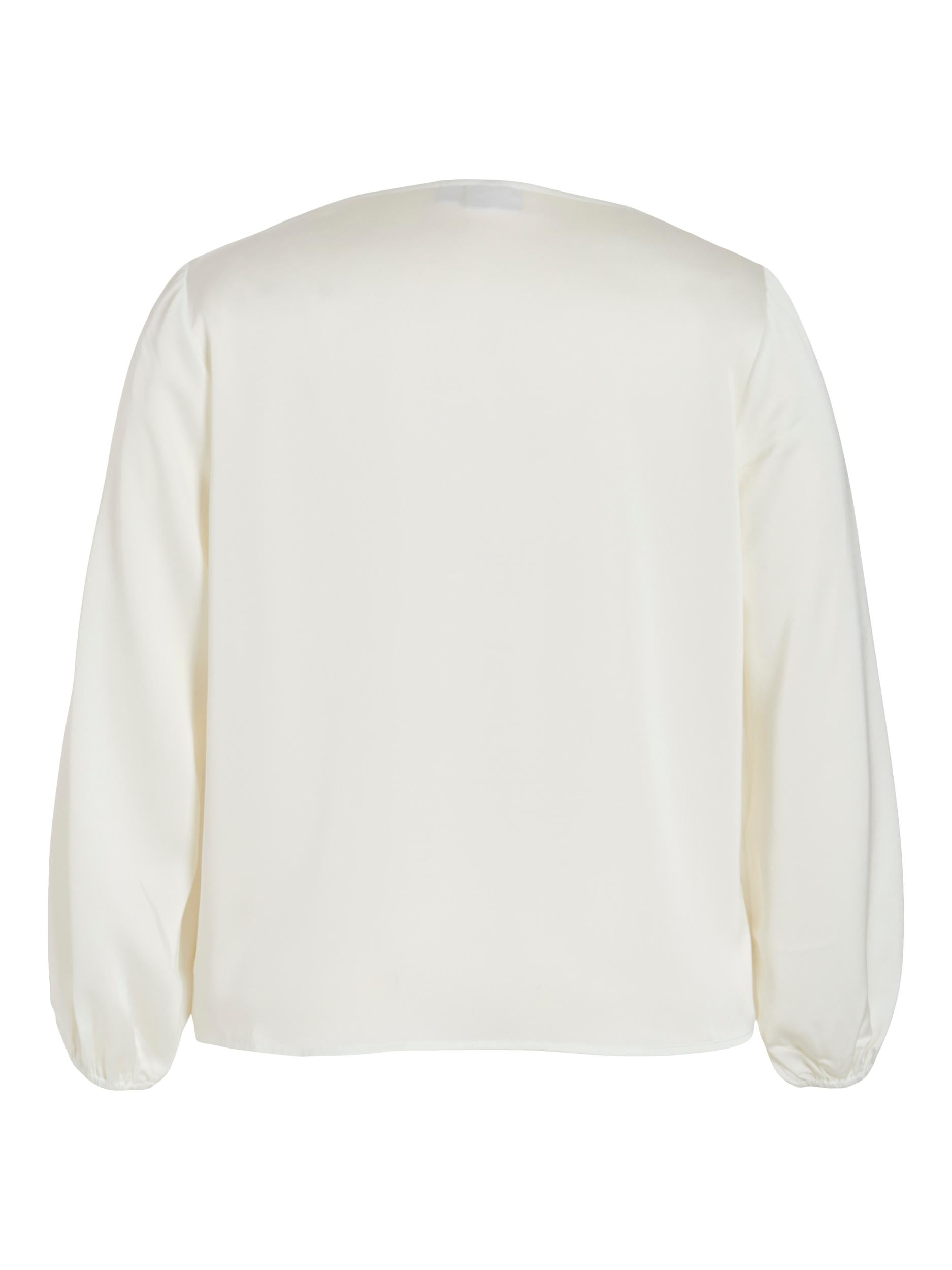 ESSIE V-NECK TOP (SNOW WHITE)