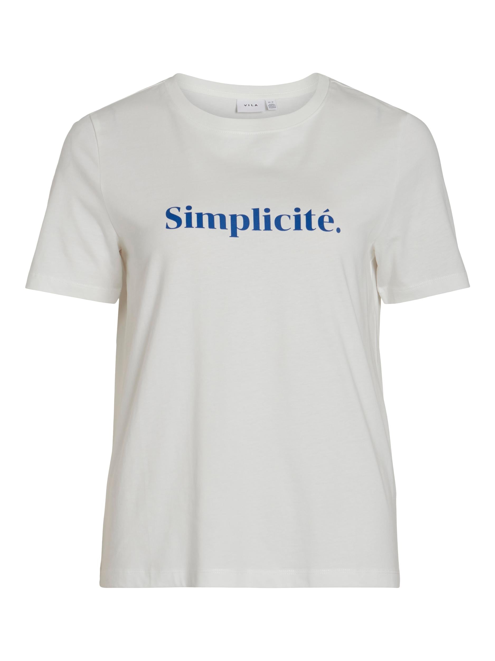 SIMPLICITÉ T-SHIRT (CLOUD DANCER)