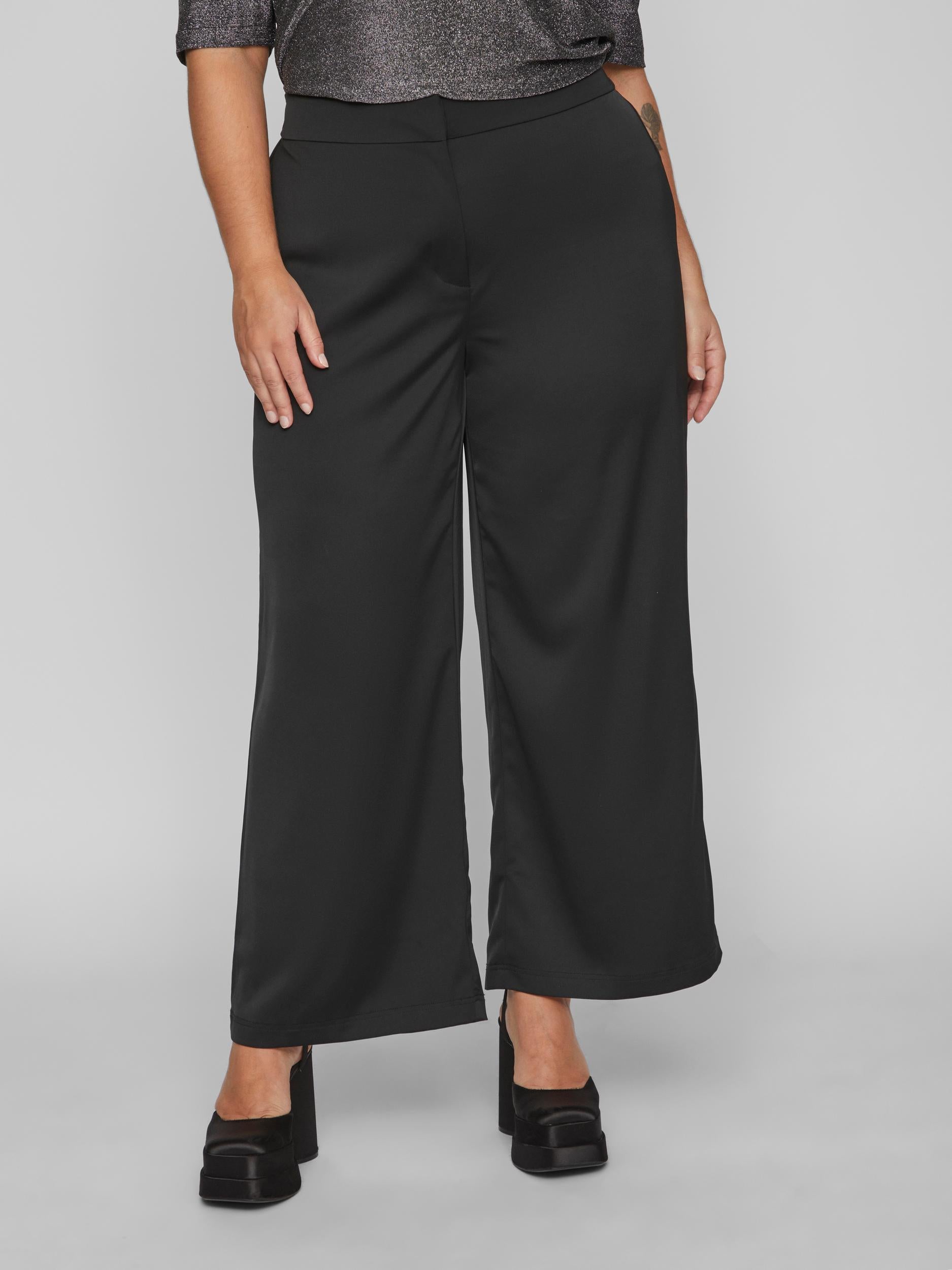 KAY HIGH WAISTED PANTS (BLACK)