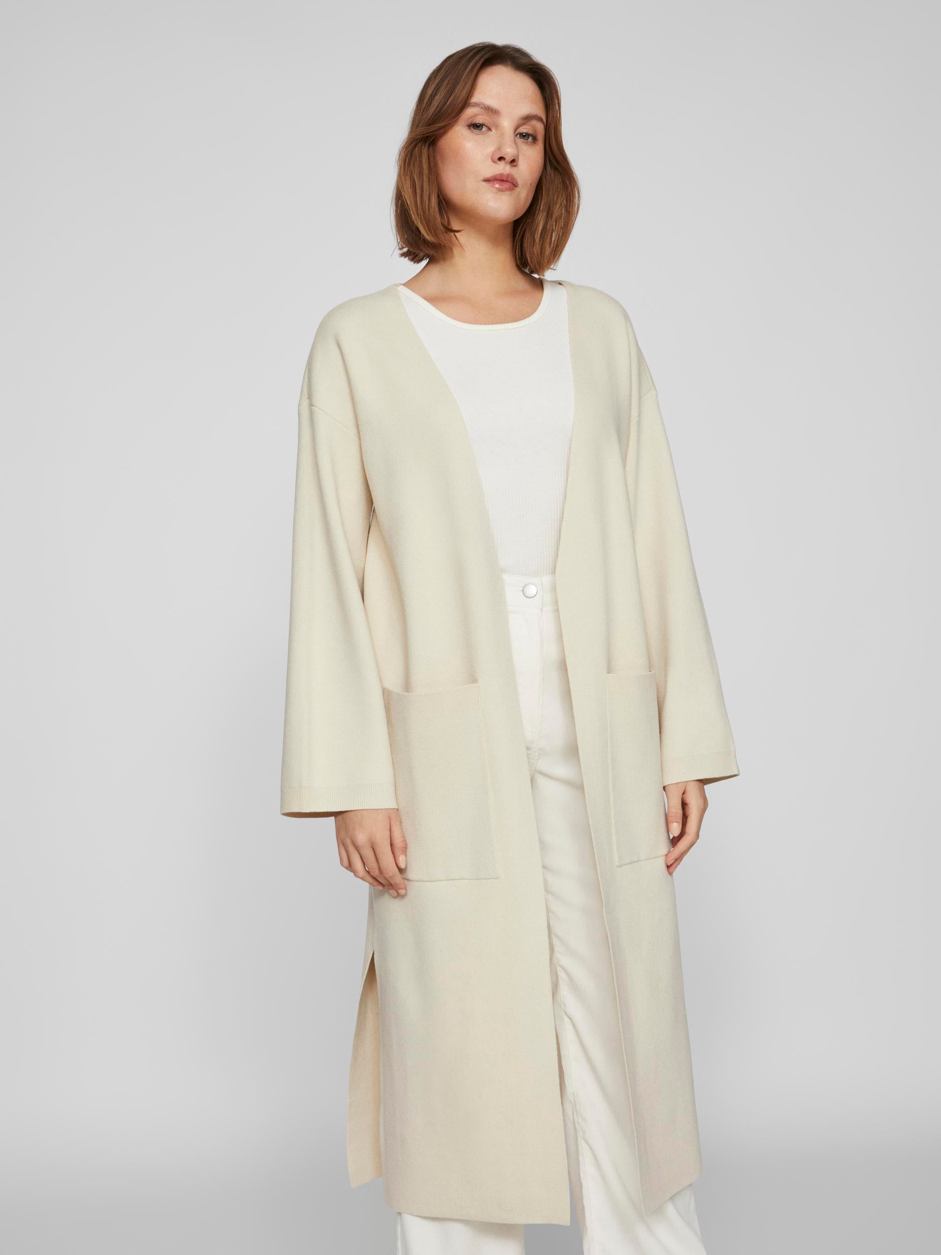 LOLO L/S KNIT CARDIGAN (CREAM)