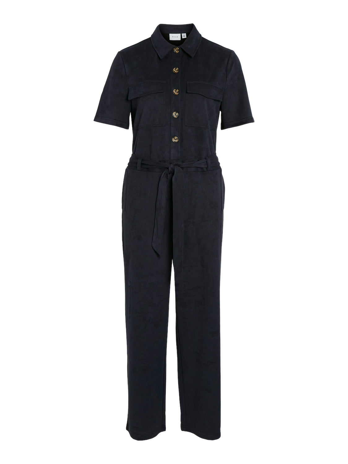 Sudas 3/4 Sleeve Jumpsuit (Black Beauty)