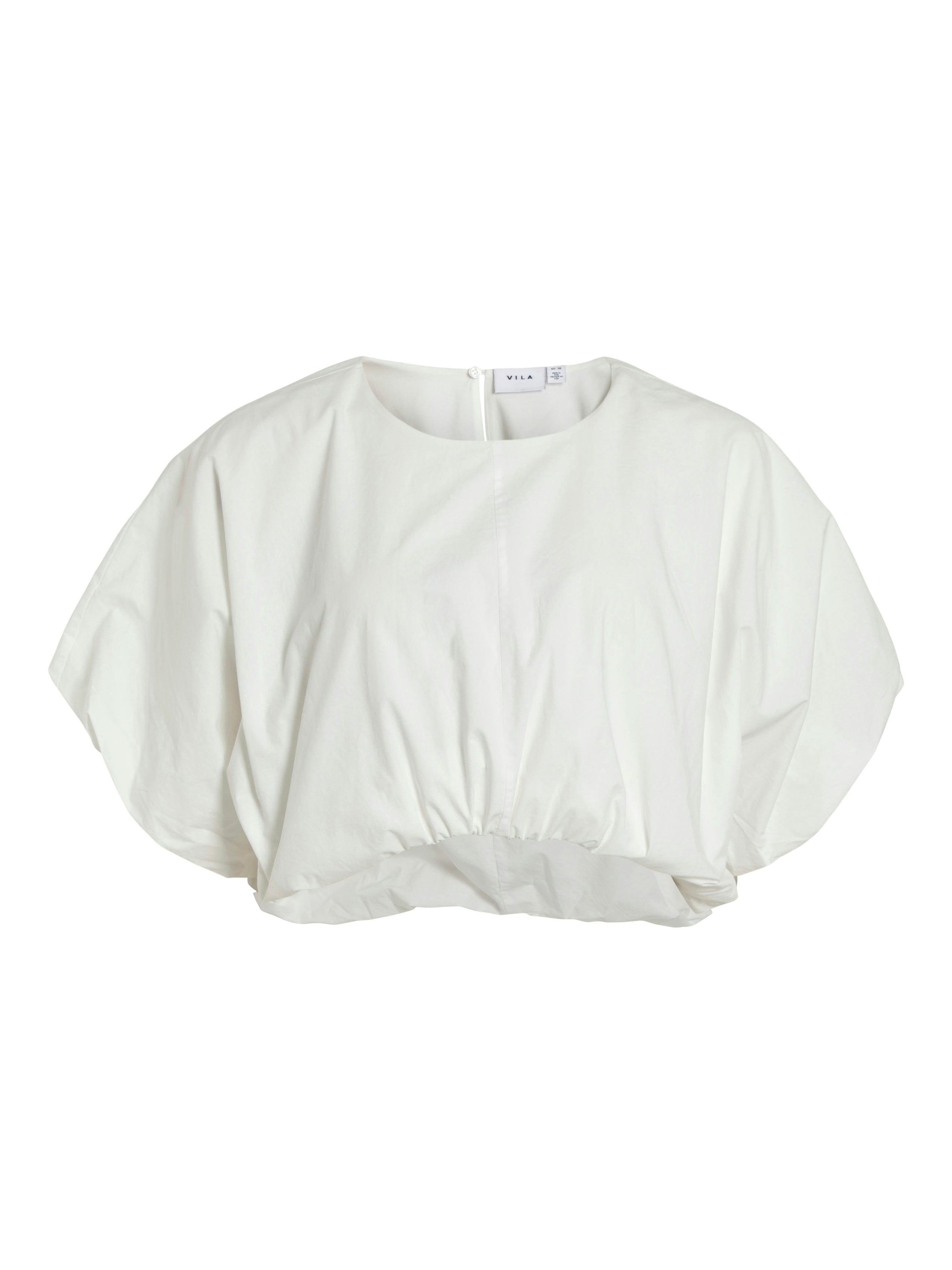 Sasha Puff Sleeve Top (Snow White)