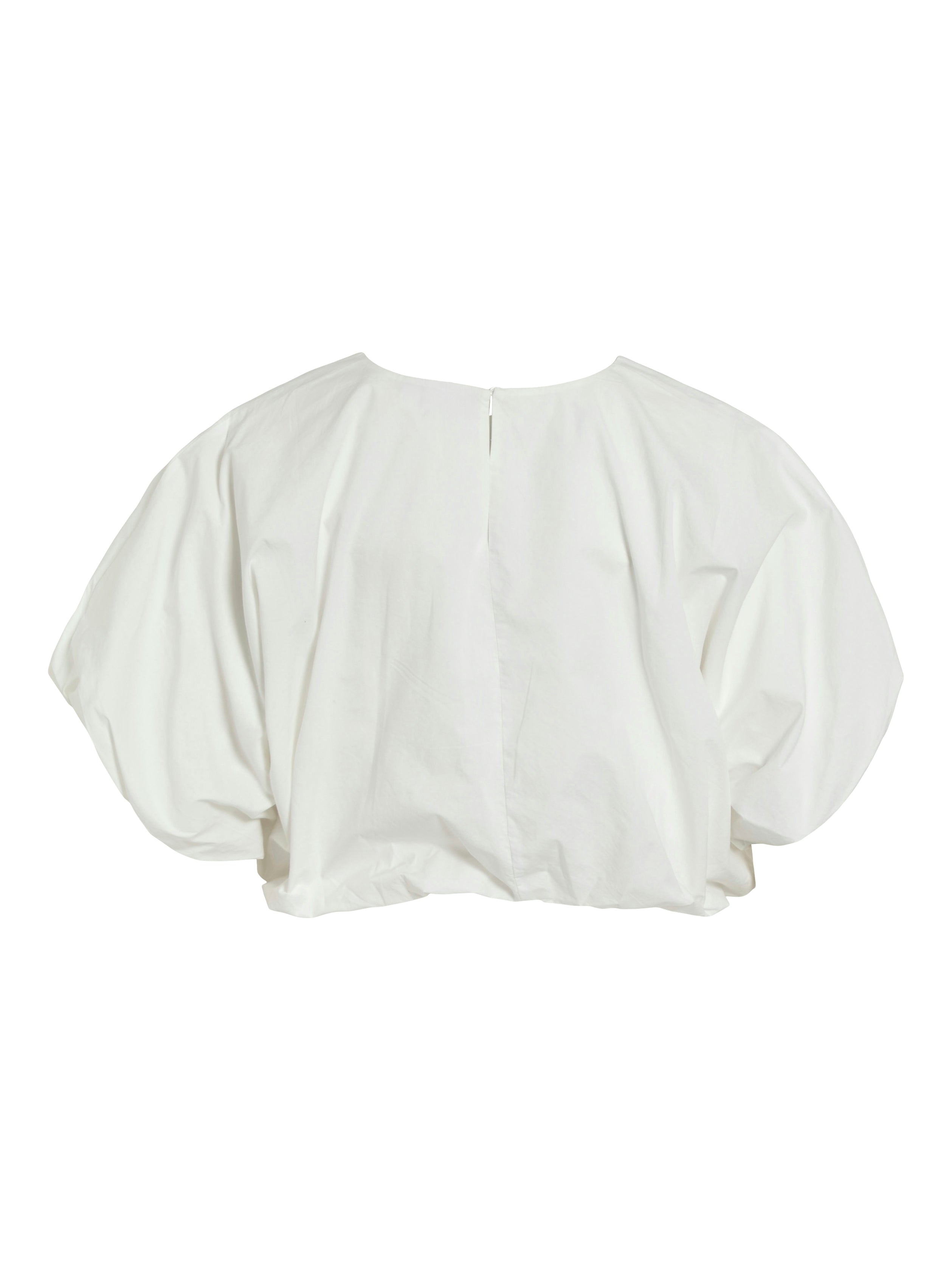 Sasha Puff Sleeve Top (Snow White)