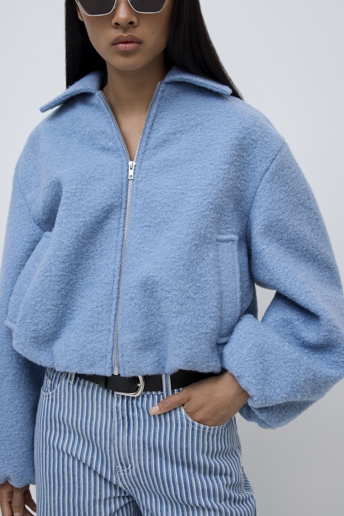 Jada Bomber Jacket (Blissful Blue)