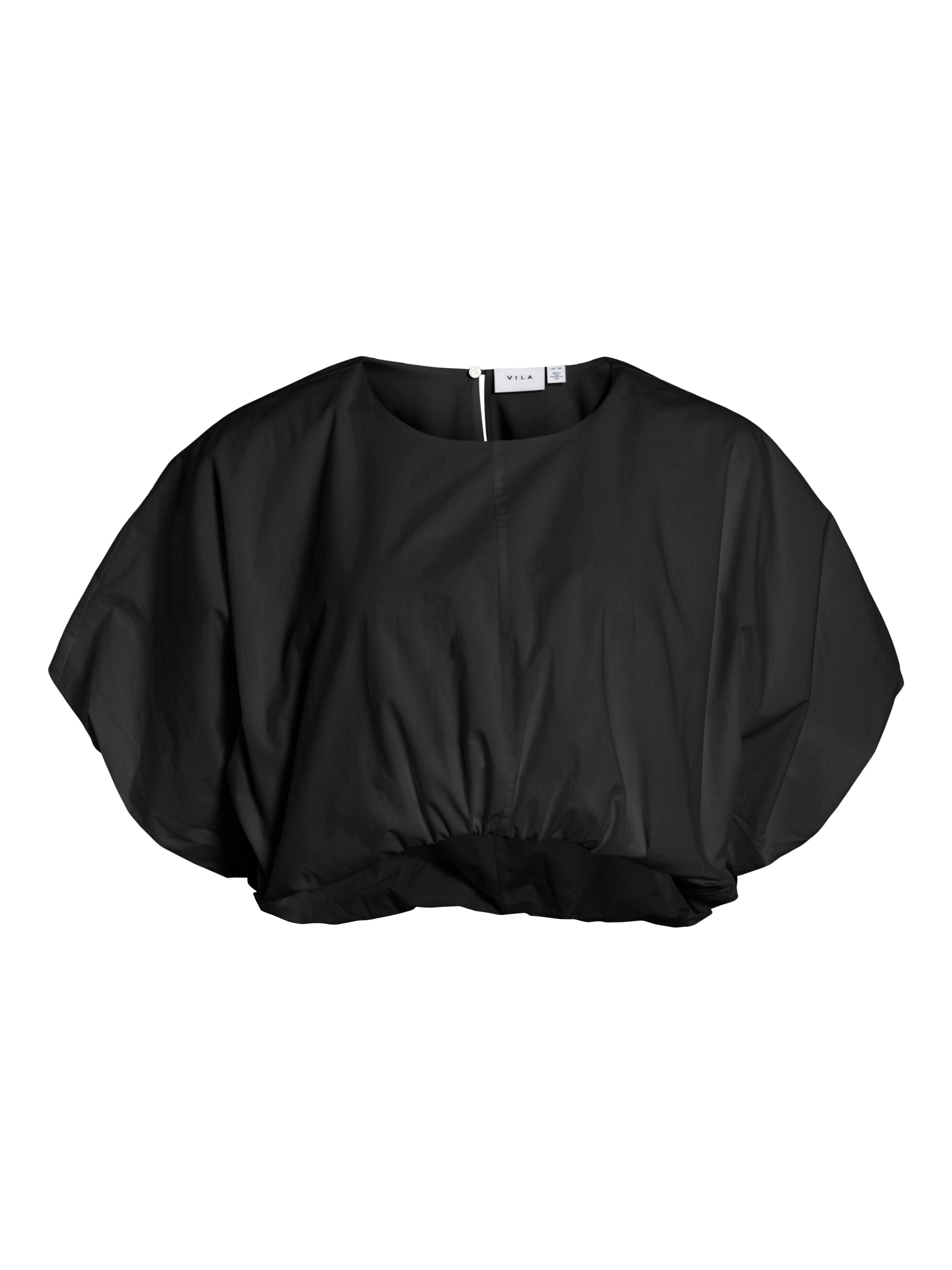 Sasha Puff Sleeve Top (Black Beauty)