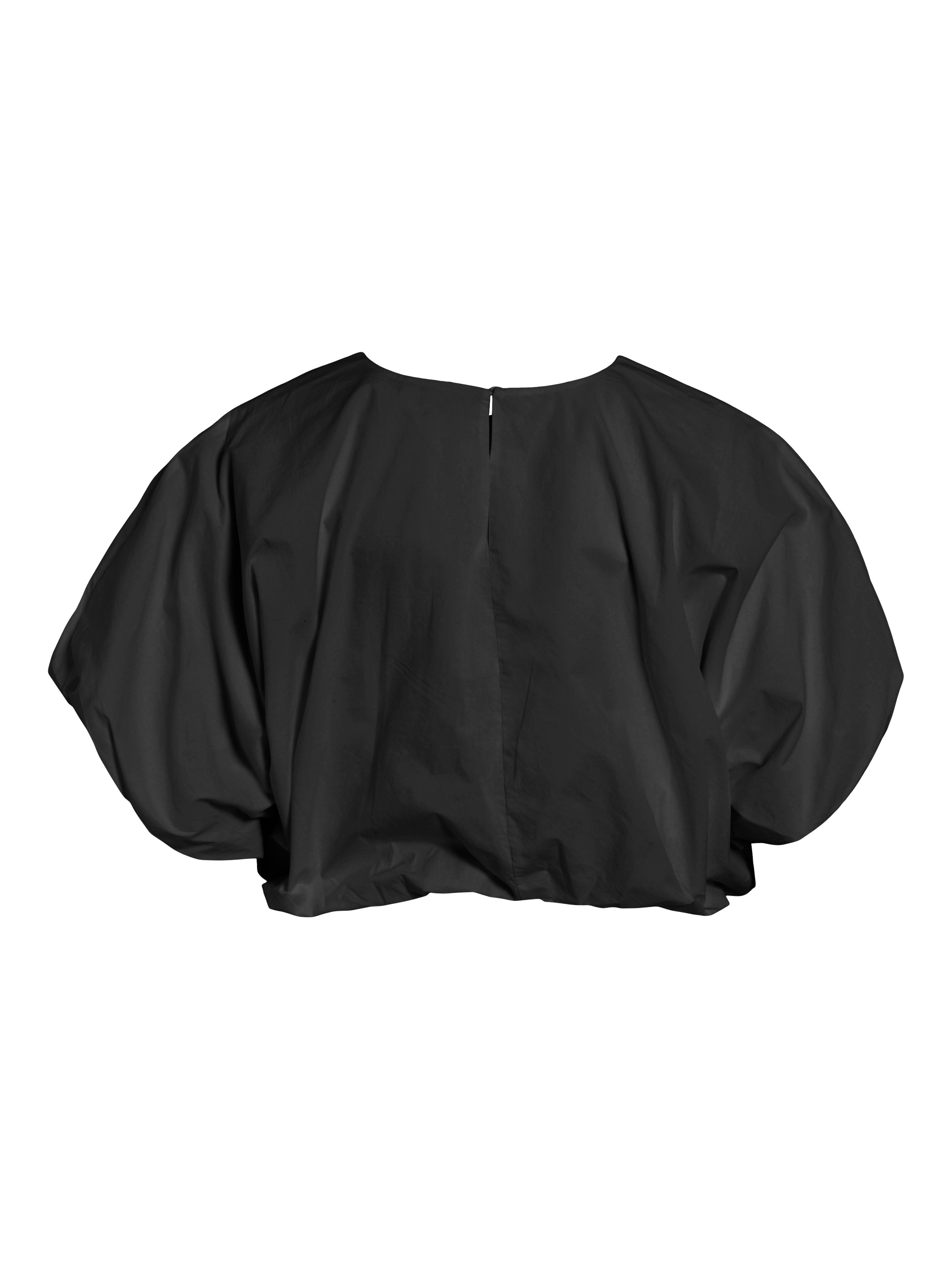 Sasha Puff Sleeve Top (Black Beauty)