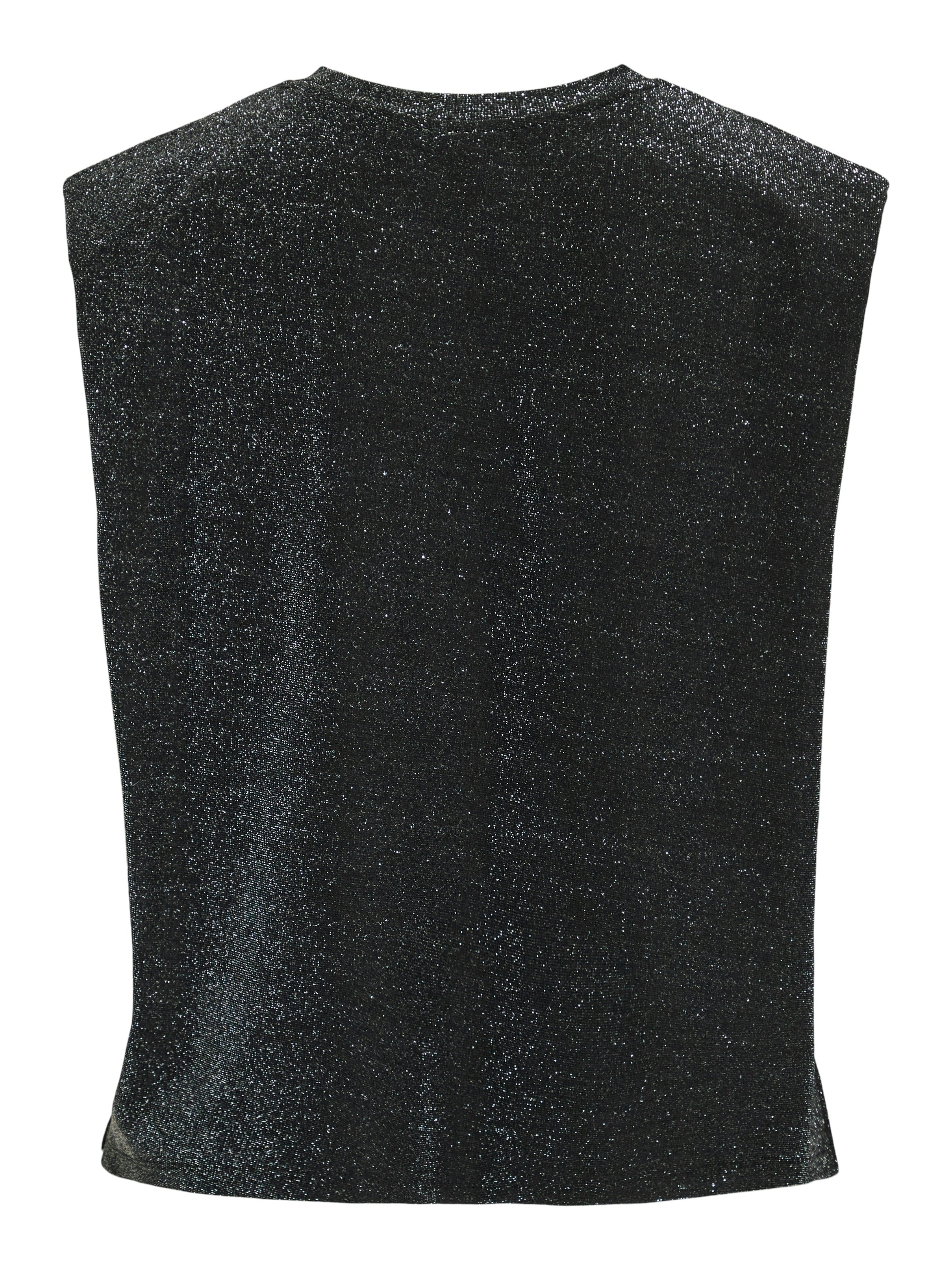 Tiana Top (Black Beauty/Silver)