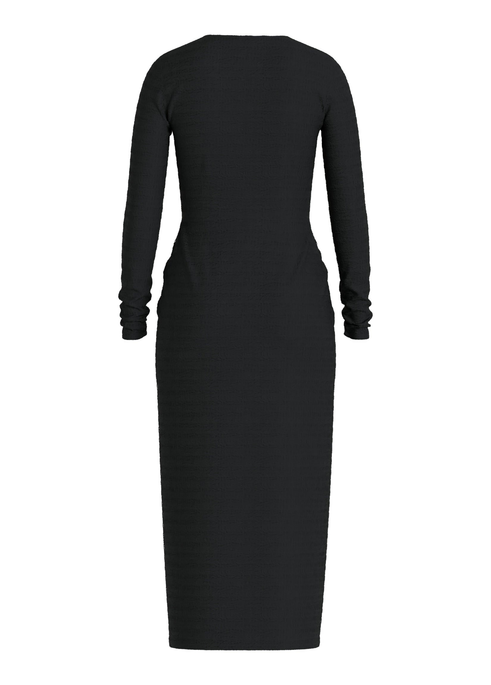 Lucia Midi Dress (Black Beauty)