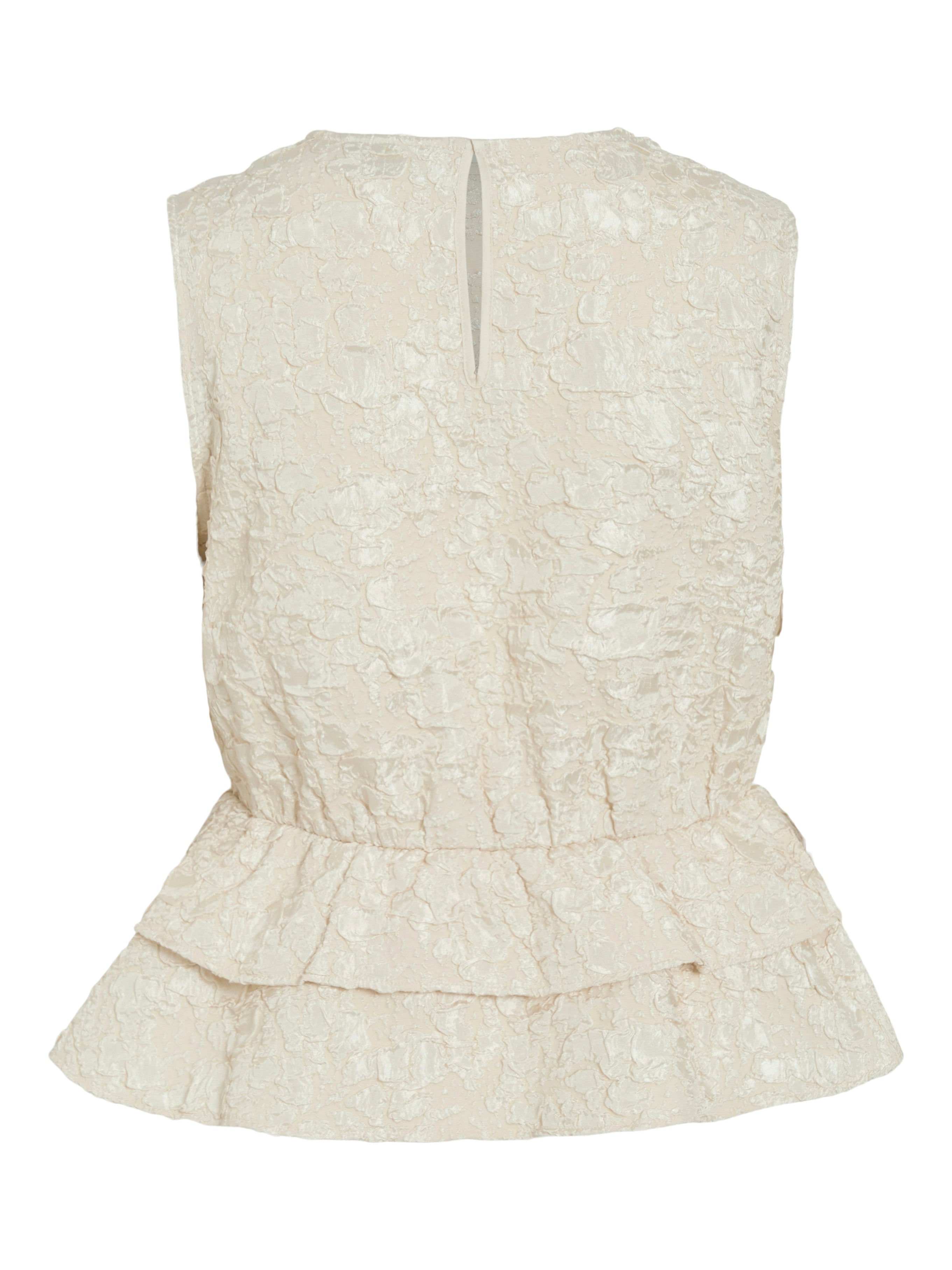 Fiona Sleeveless Top (Birch)