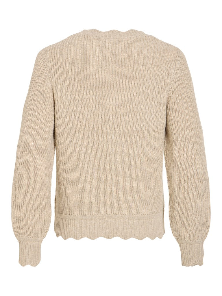 Tina Jumper (Natural Melange/Gold Glitter)