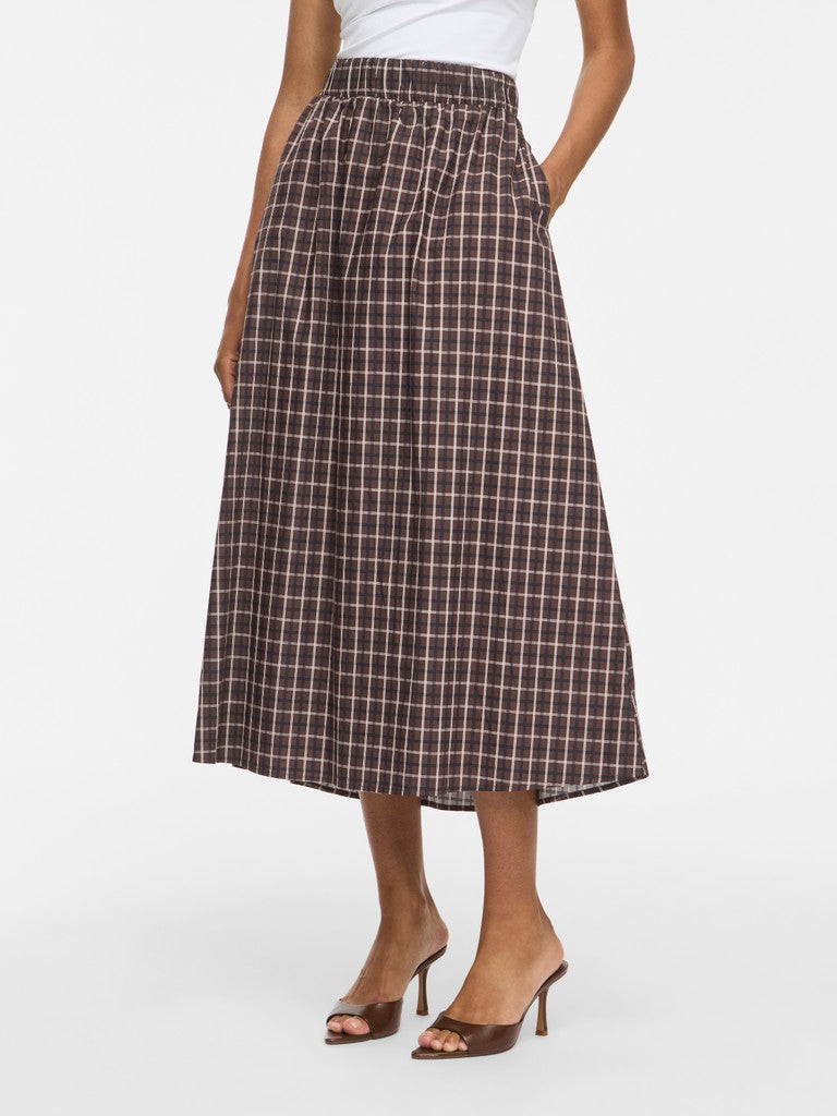 Claudia Maxi Skirt (Coffee Bean)