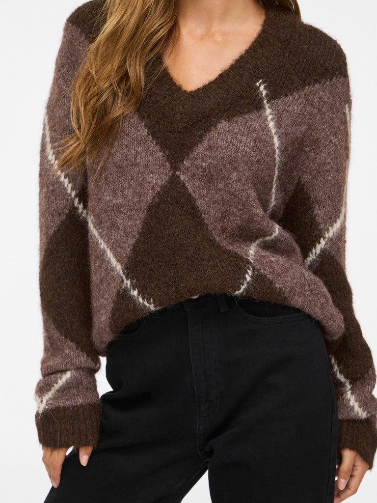 Libby Knit Jumper (Coffee Bean)