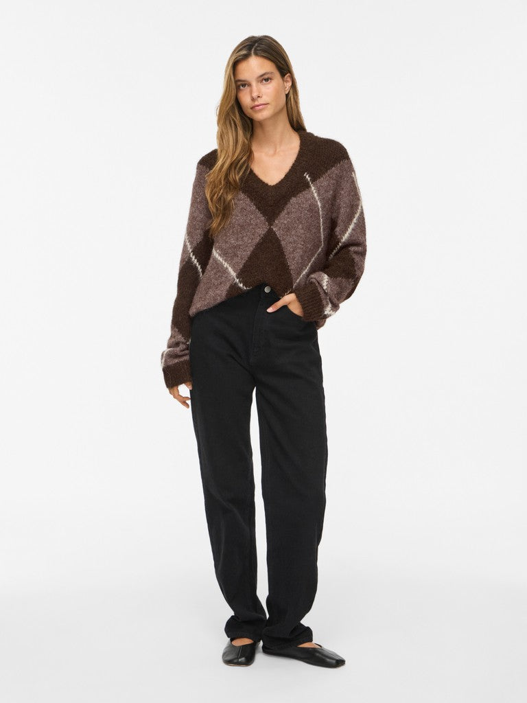 Libby Knit Jumper (Coffee Bean)