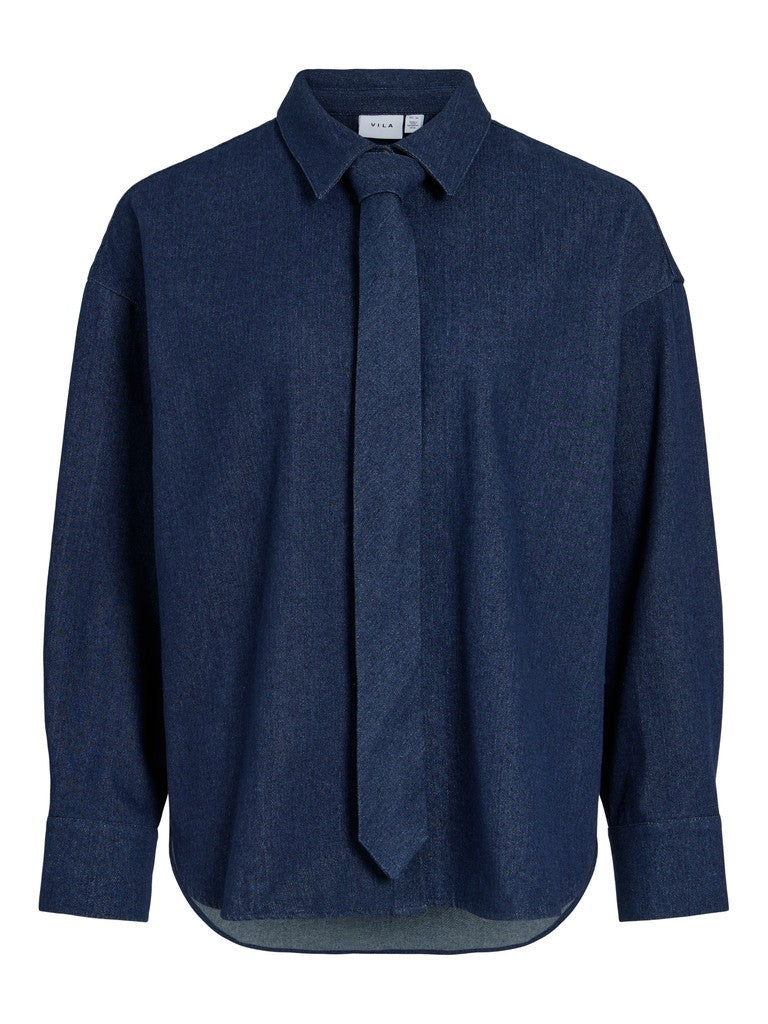 Raylo Shirt (Dark Blue Denim)
