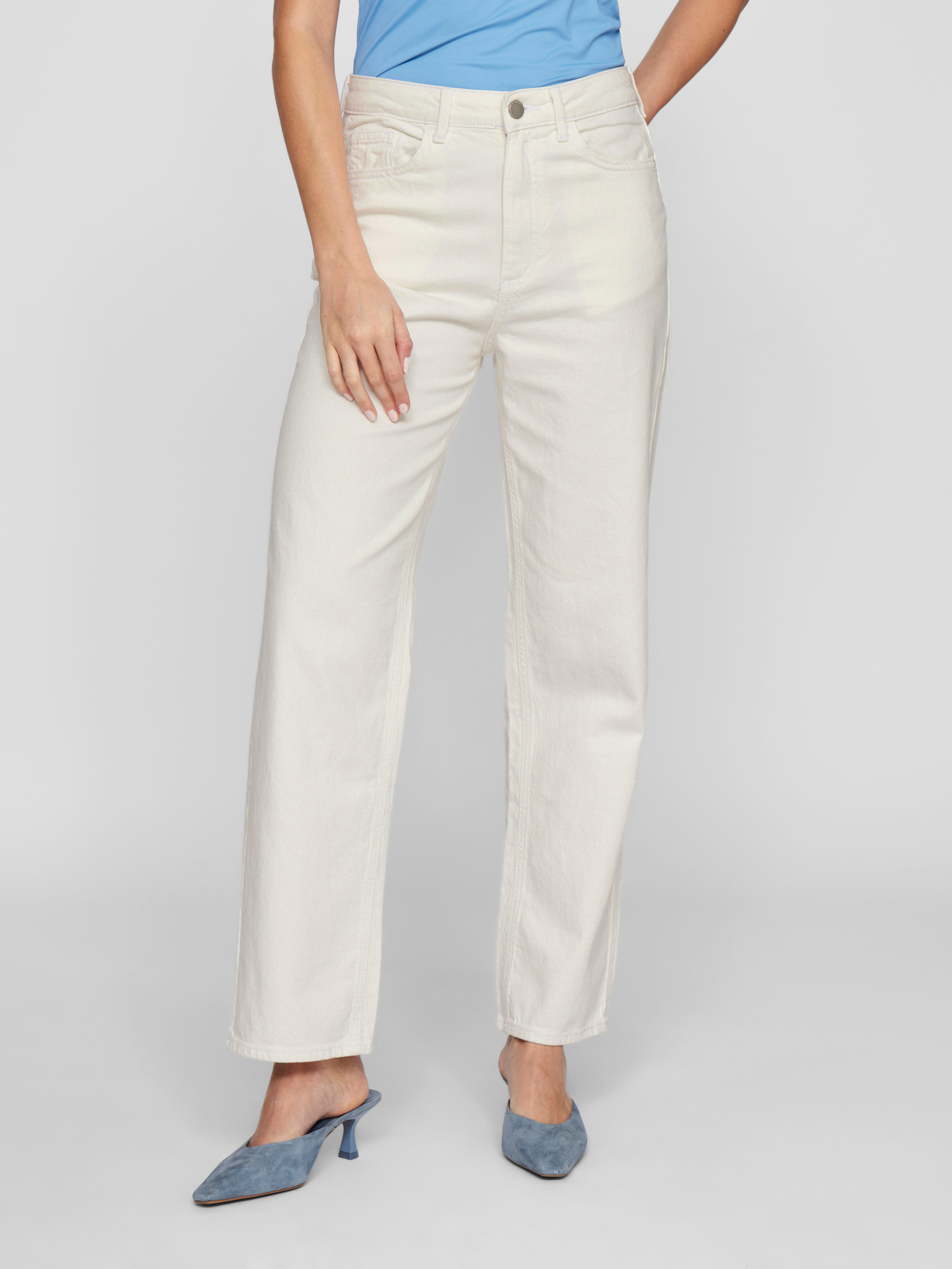 Kelly High Waist Jeans (Cloud Dancer)