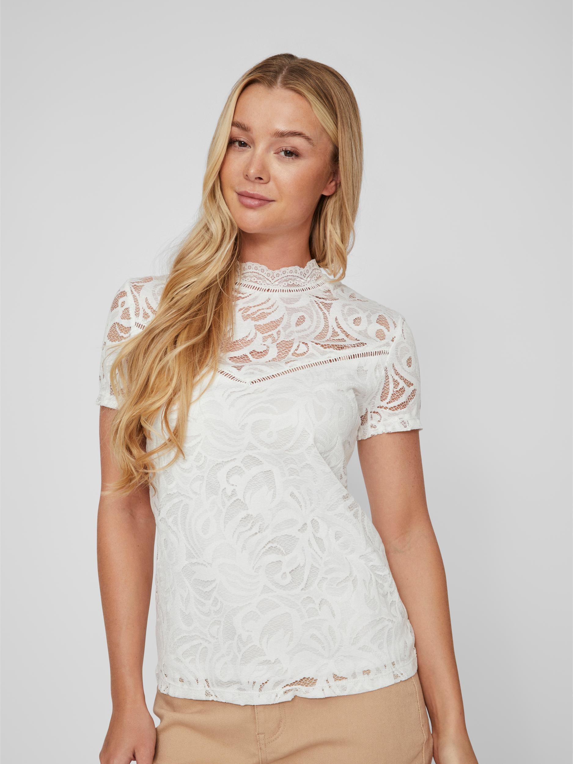 TASIA LACE TOP (WHITE)