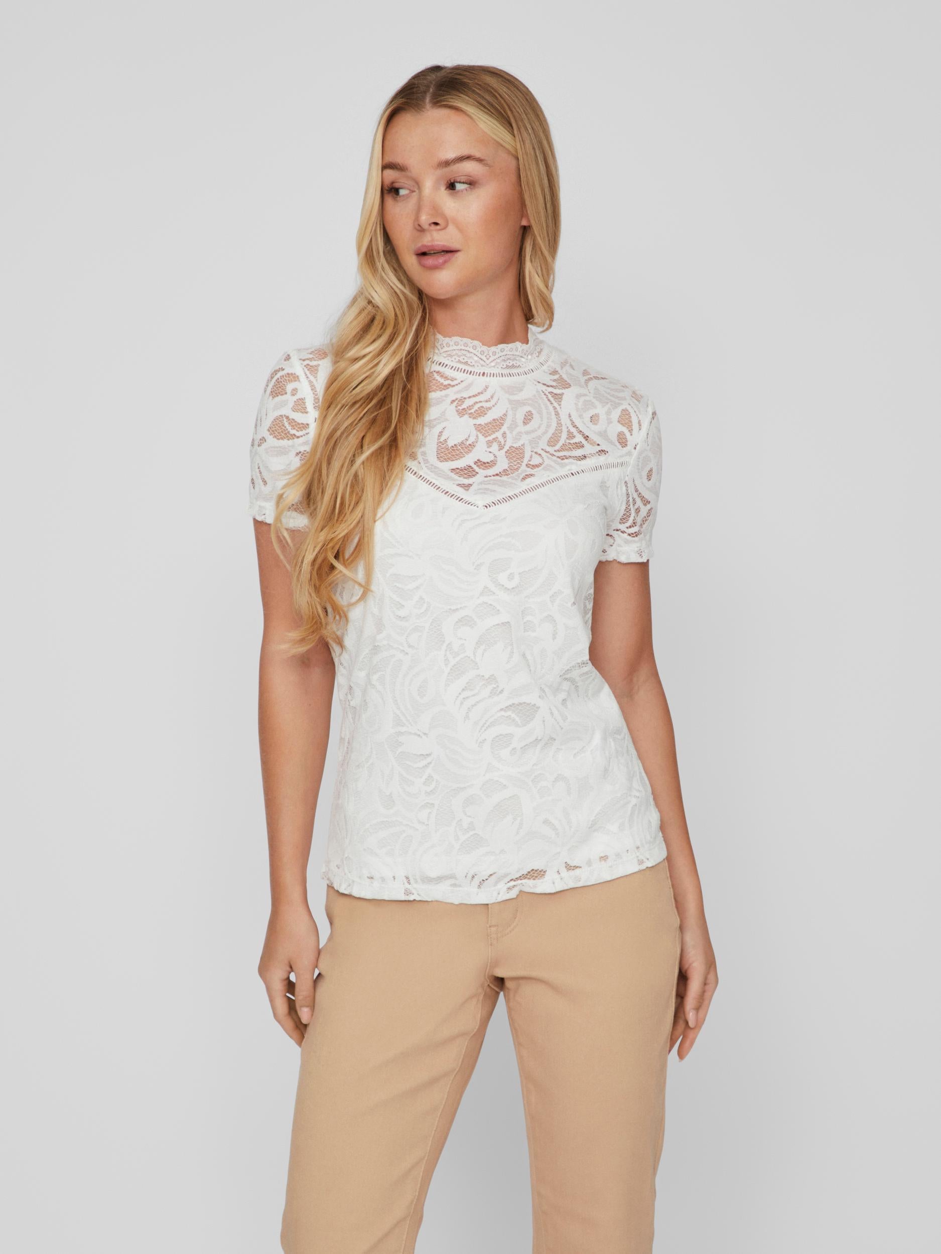 TASIA LACE TOP (WHITE)