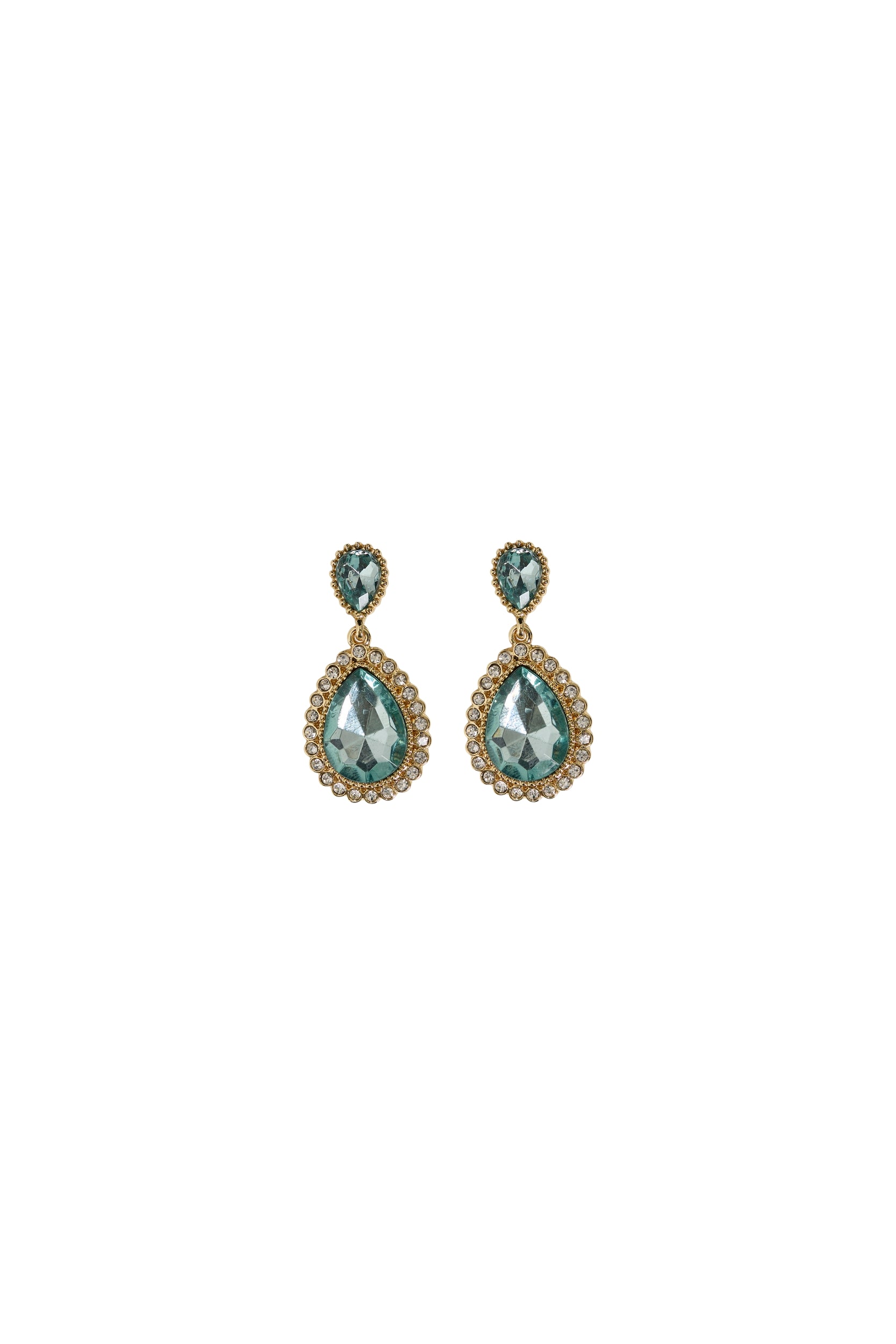 MACY DROP EARRINGS (GREEN)