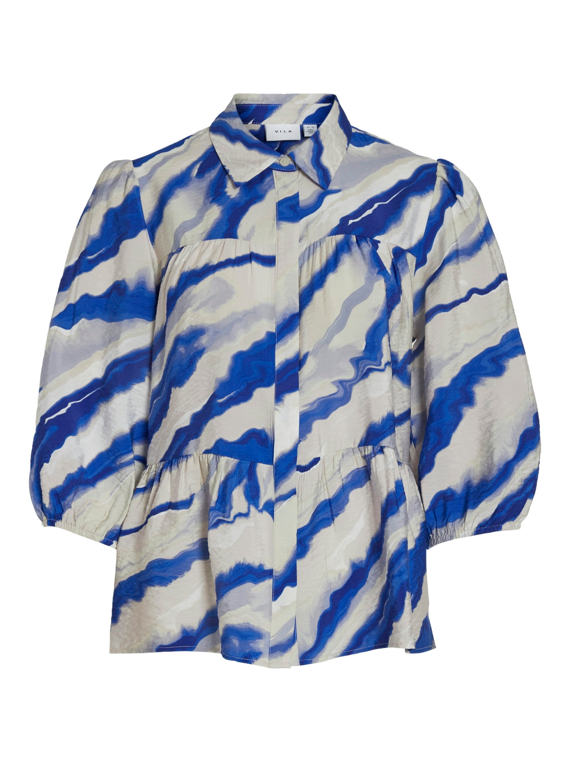 ESA 3/4 SLEEVE SHIRT (GREY VIOLET)