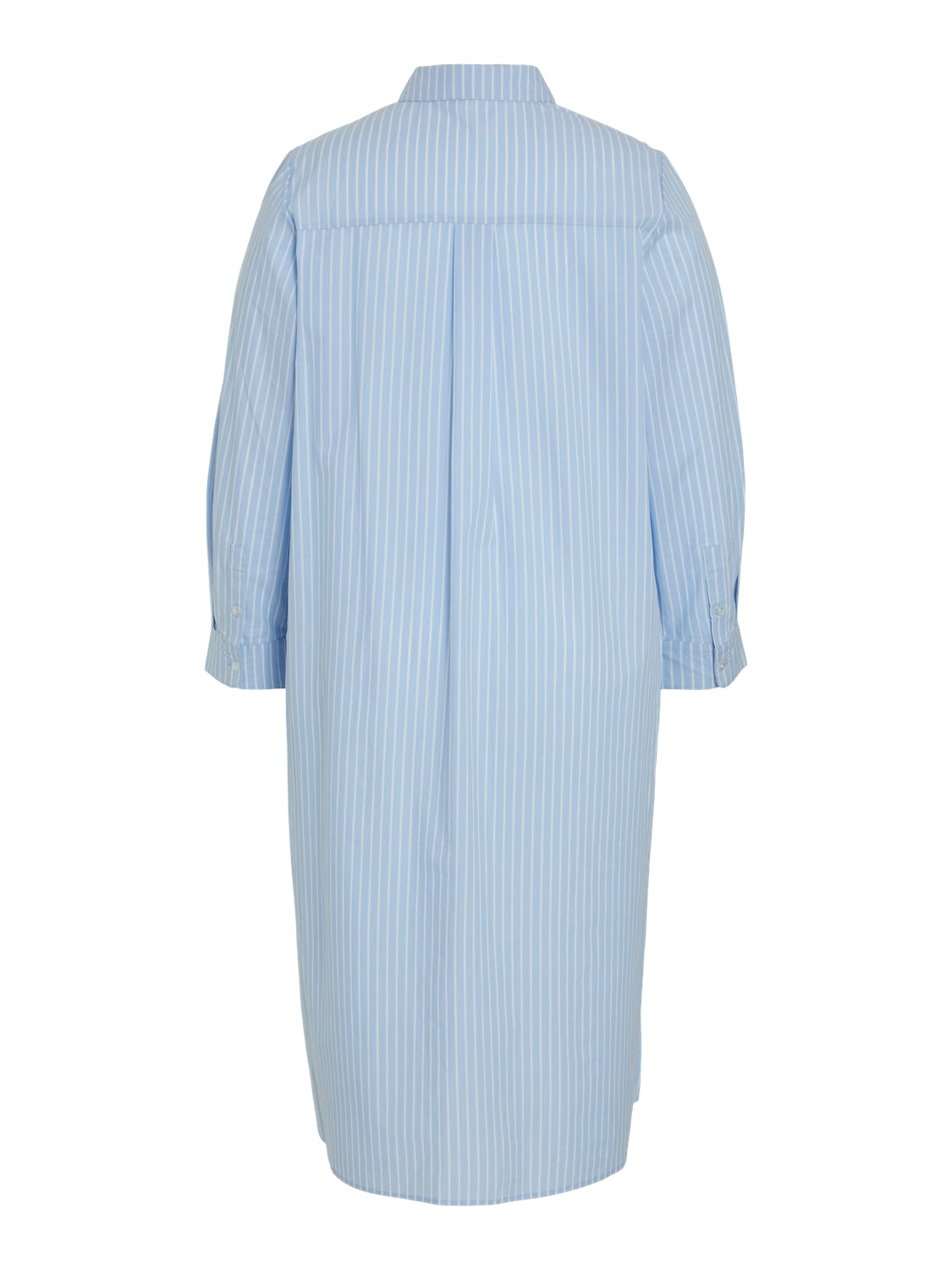 Benne Midi Shirt Dress (White/Kentucky Blue)